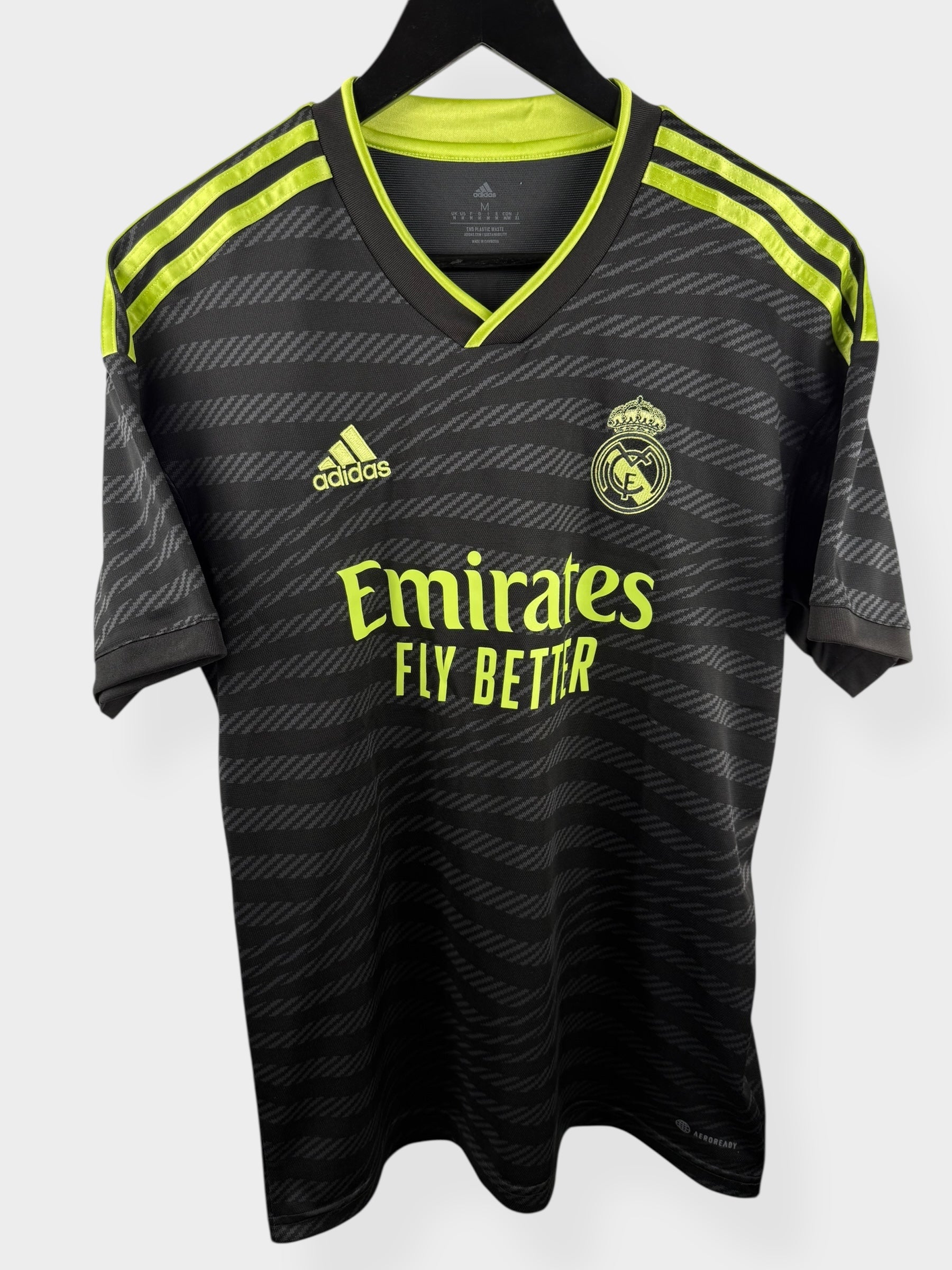 2022-23 REAL MADRID DERDE SHIRT BENZEMA #9 M
