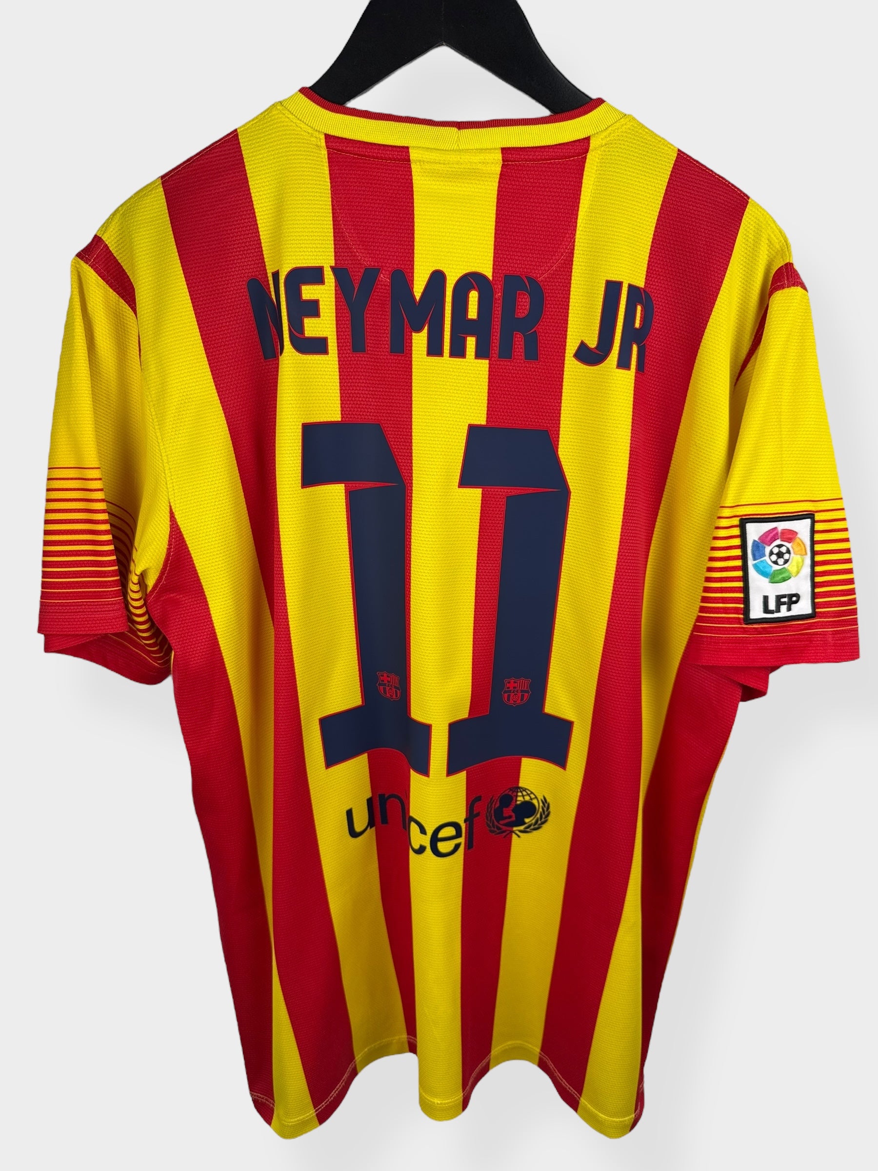 2013-14 BARCELONA AUSWÄRTSTRIKOT NEYMAR JR #11 L