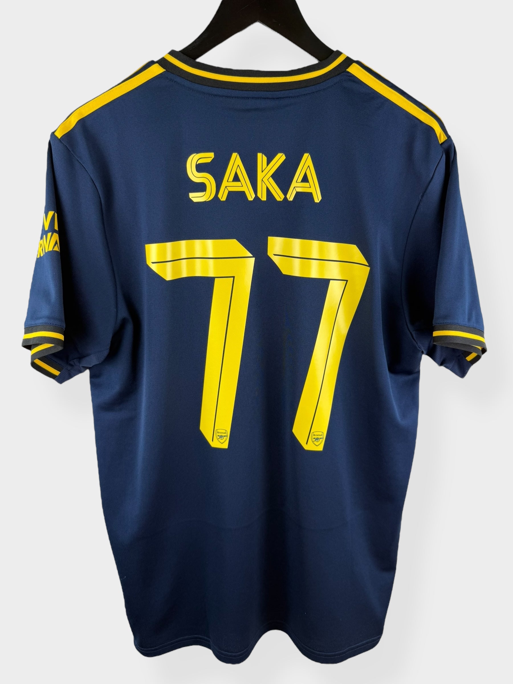 2019-20 ARSENAL THIRD SHIRT SAKA #77 L