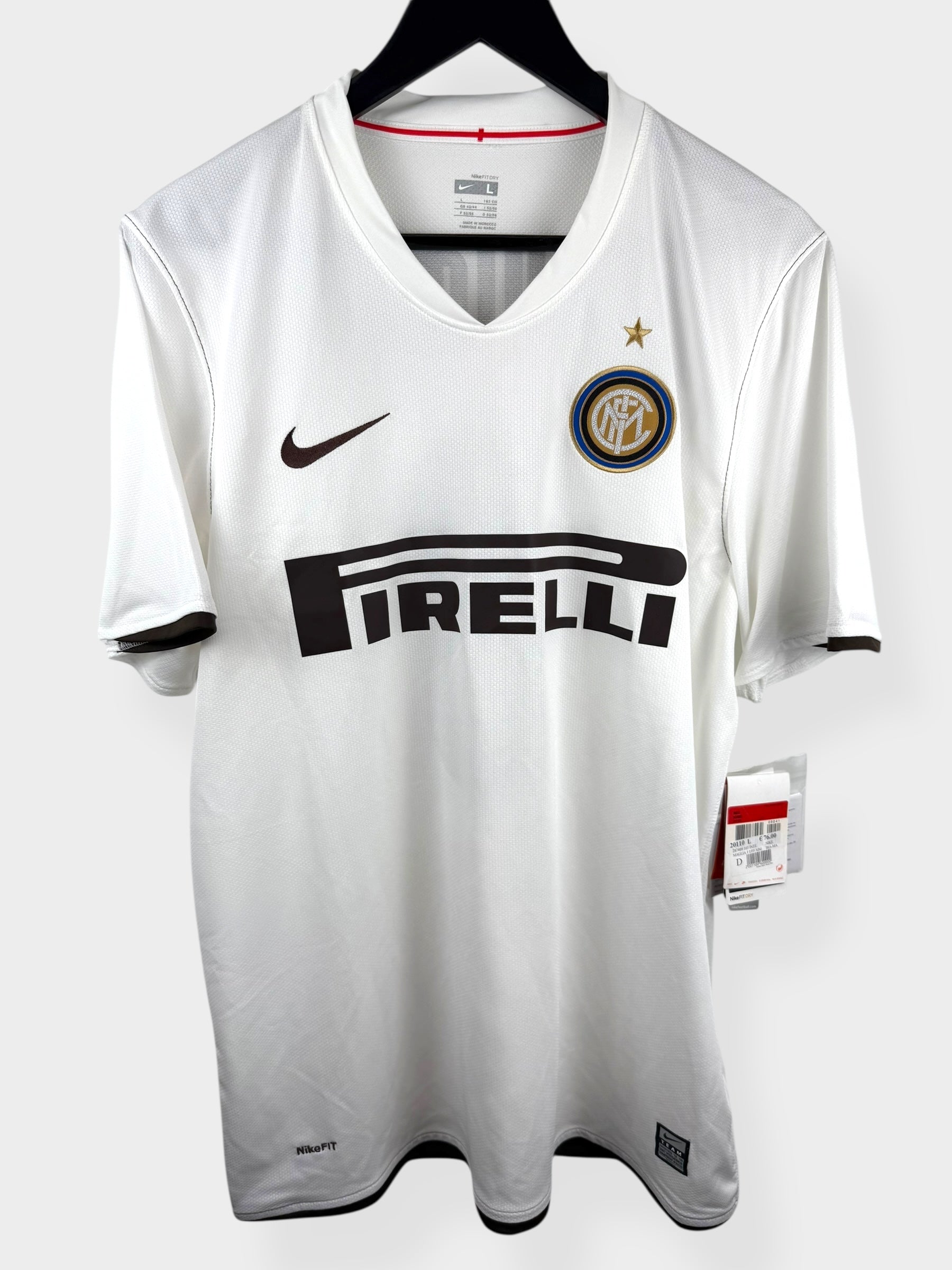 2008-09 INTER MILAN AUSWÄRTSTRIKOT IBRAHIMOVIC #8 L