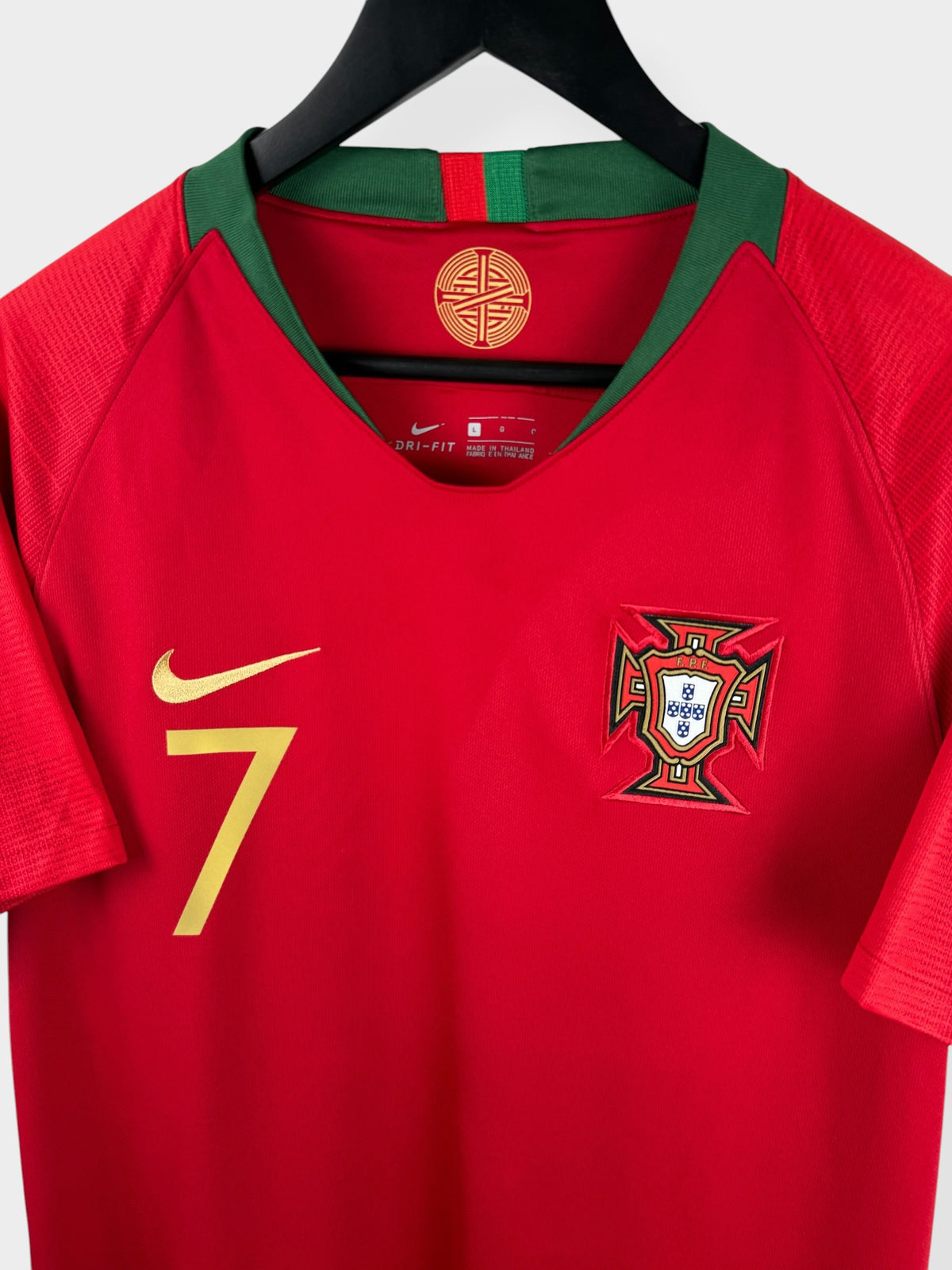 MAILLOT DOMICILE PORTUGAL 2018-19 RONALDO #7 L