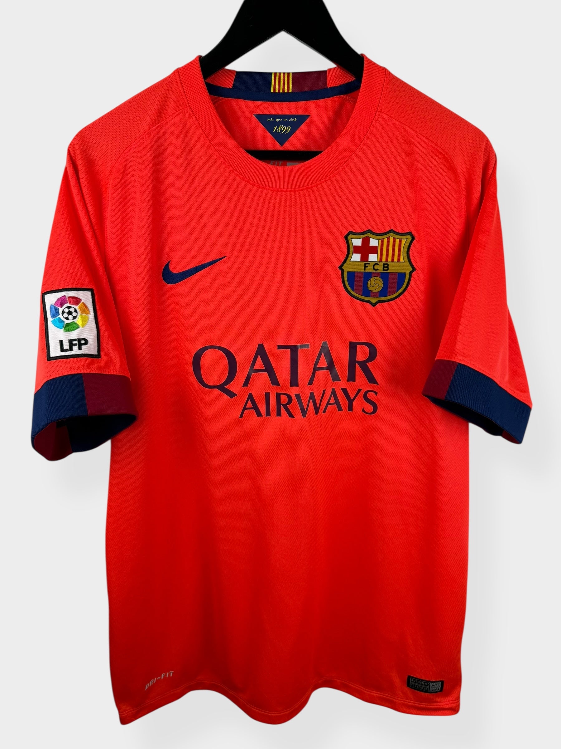 2014-15 BARCELONA AWAY SHIRT MESSI #10 L