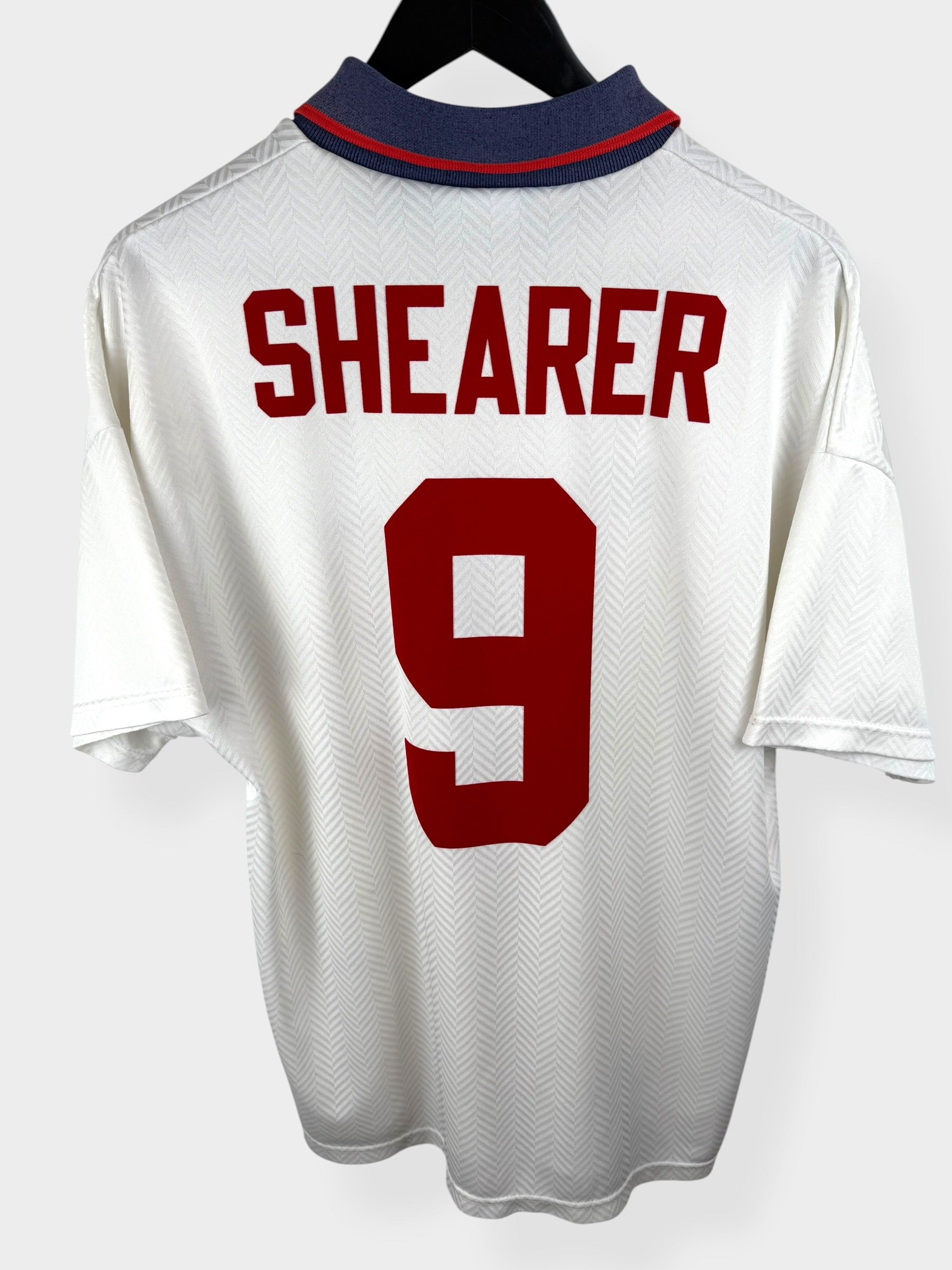 1993-95 ENGLAND HEIMTRIKOT SHEARER #9 L