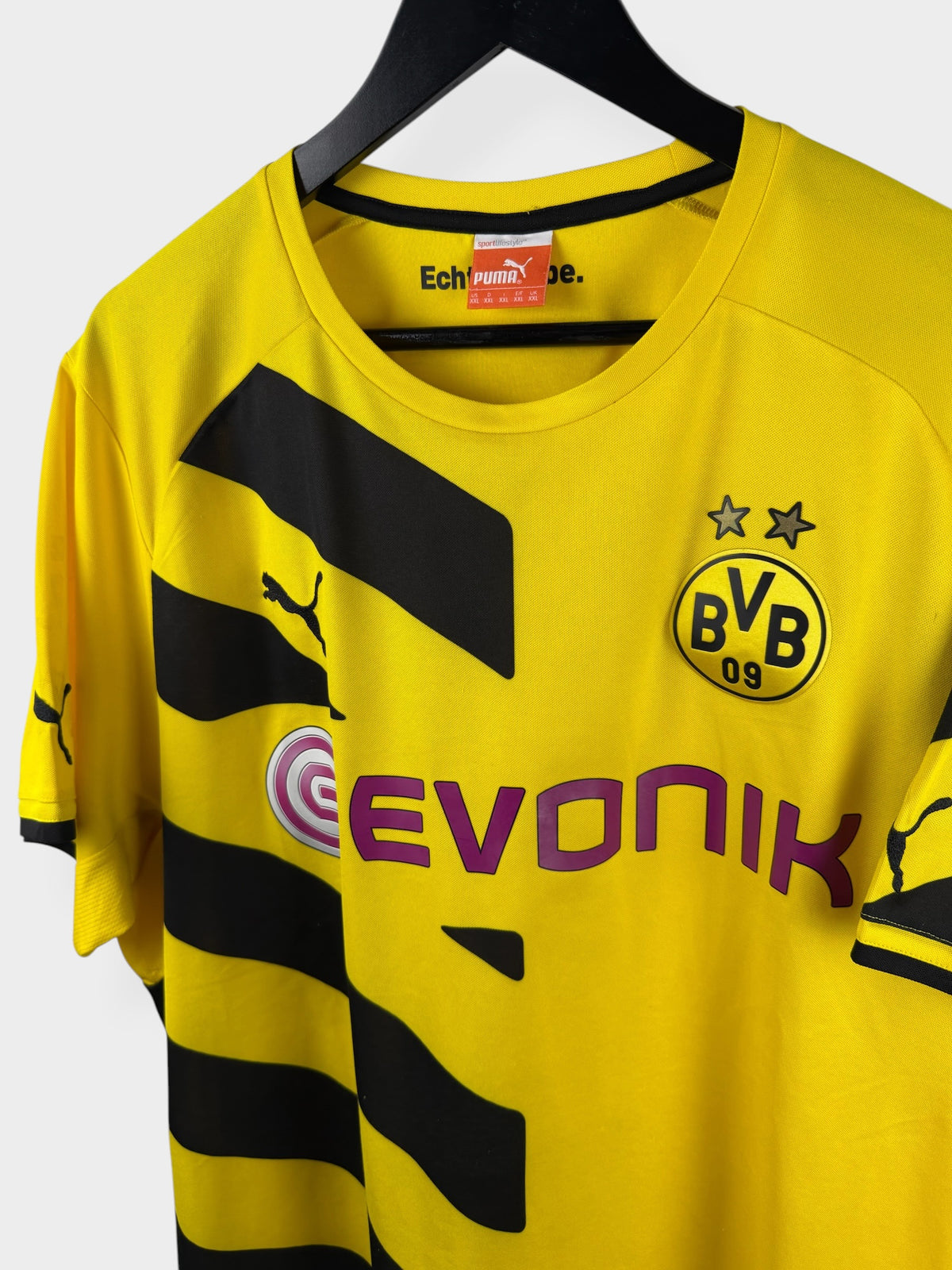 2014-15 BORUSSIA DORTMUND HOME SHIRT HUMMELS #15 XXL