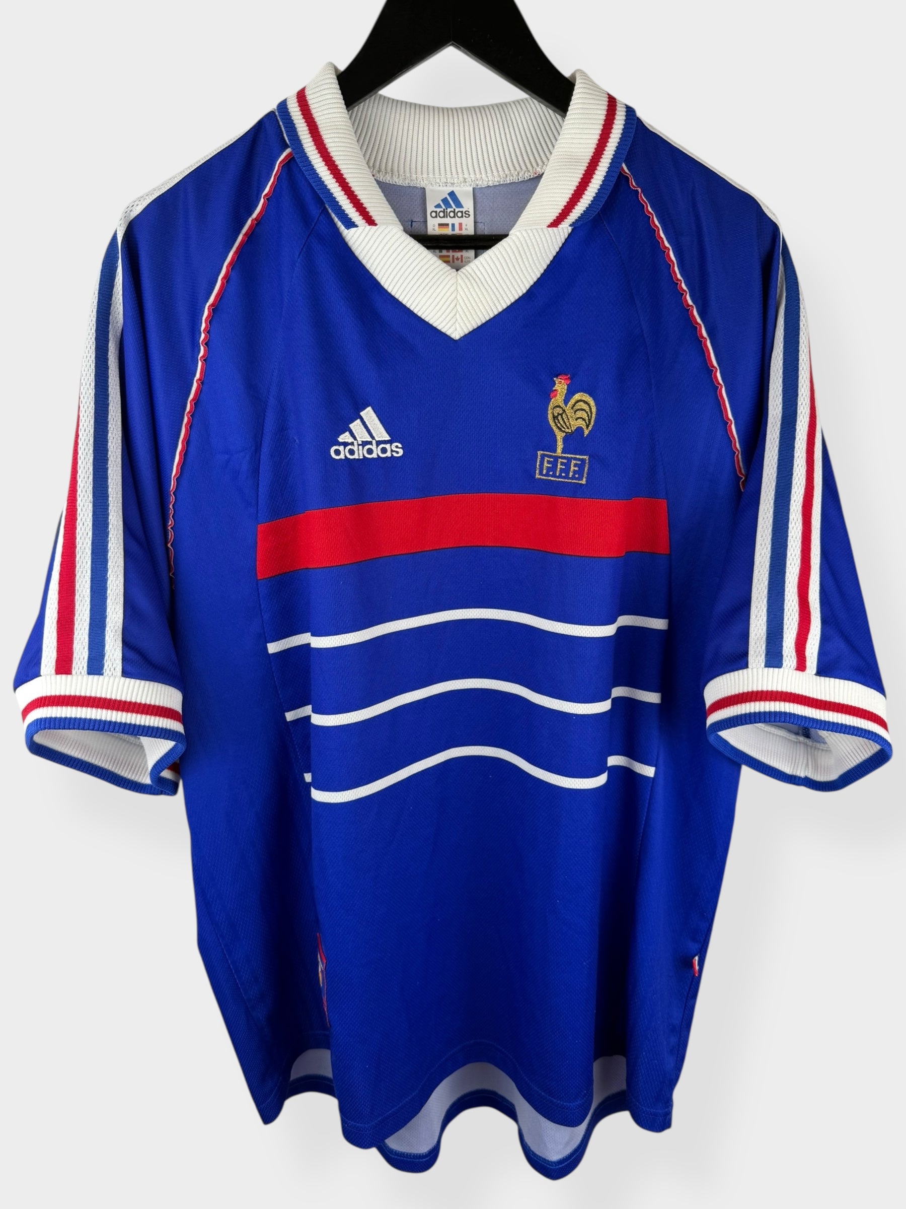 1998-00 FRANCE HOME SHIRT XL