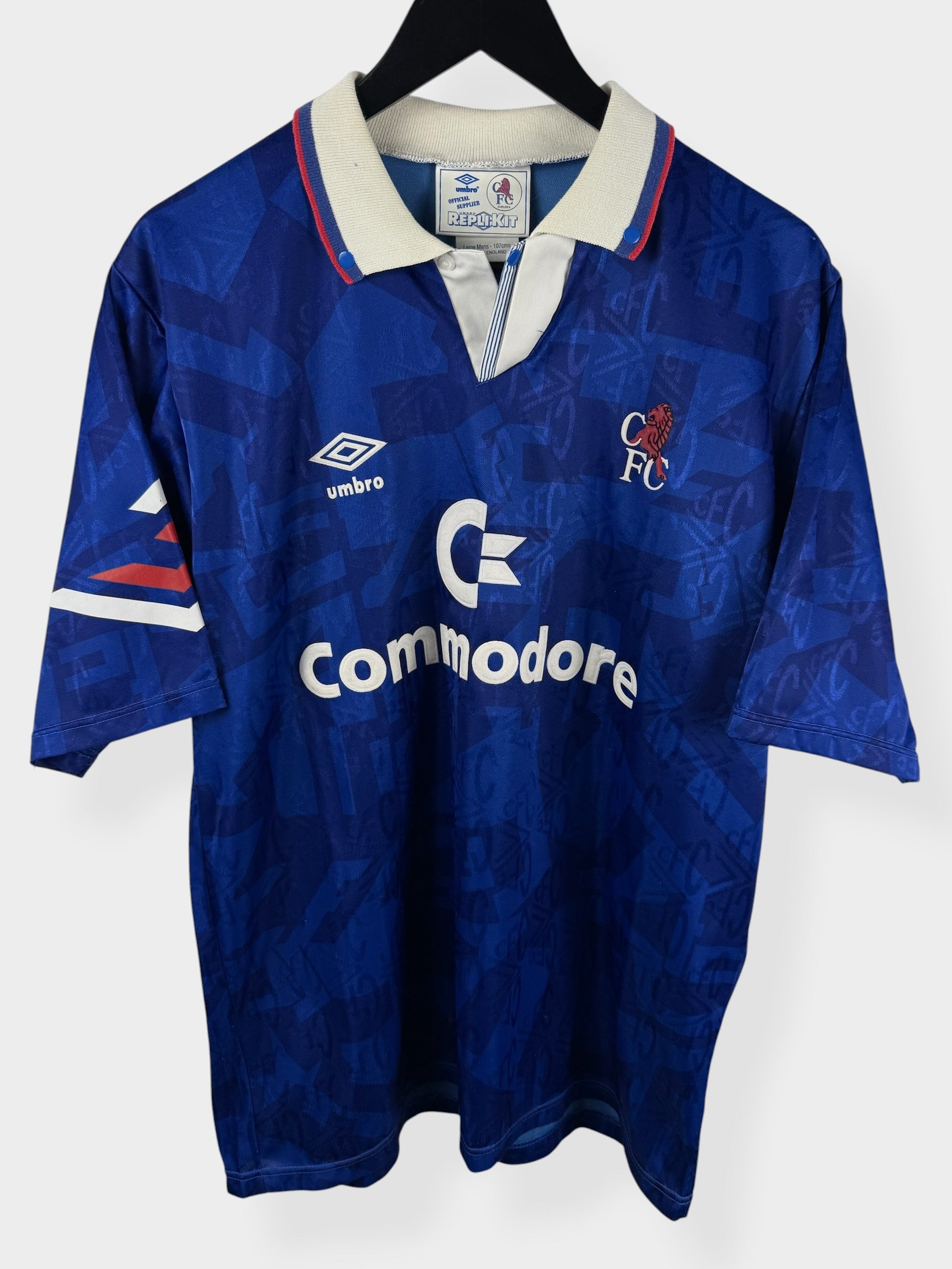 1991-93 CHELSEA HEIMTRIKOT L