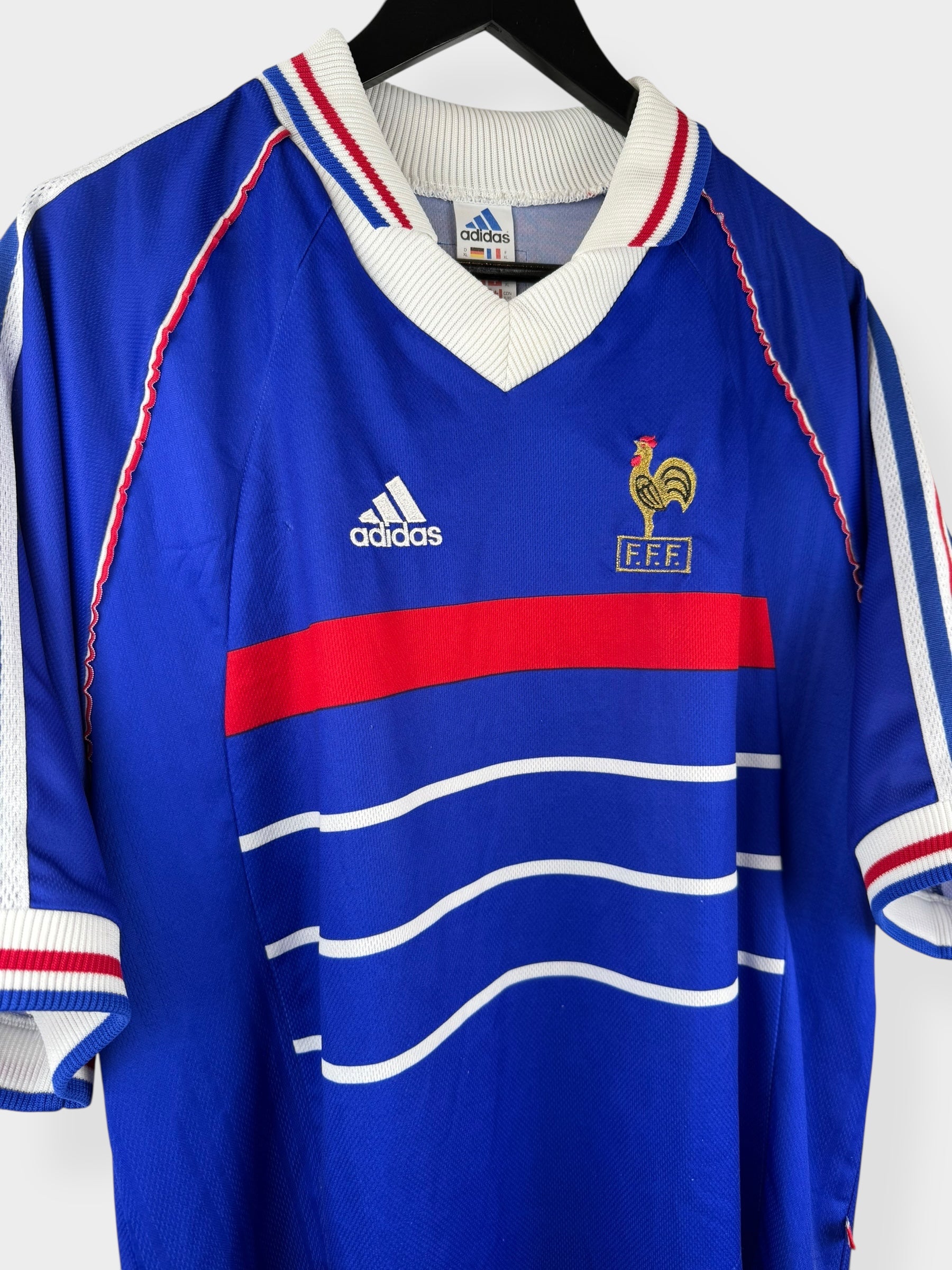 1998-00 FRANKRIJK THUISSHIRT XL