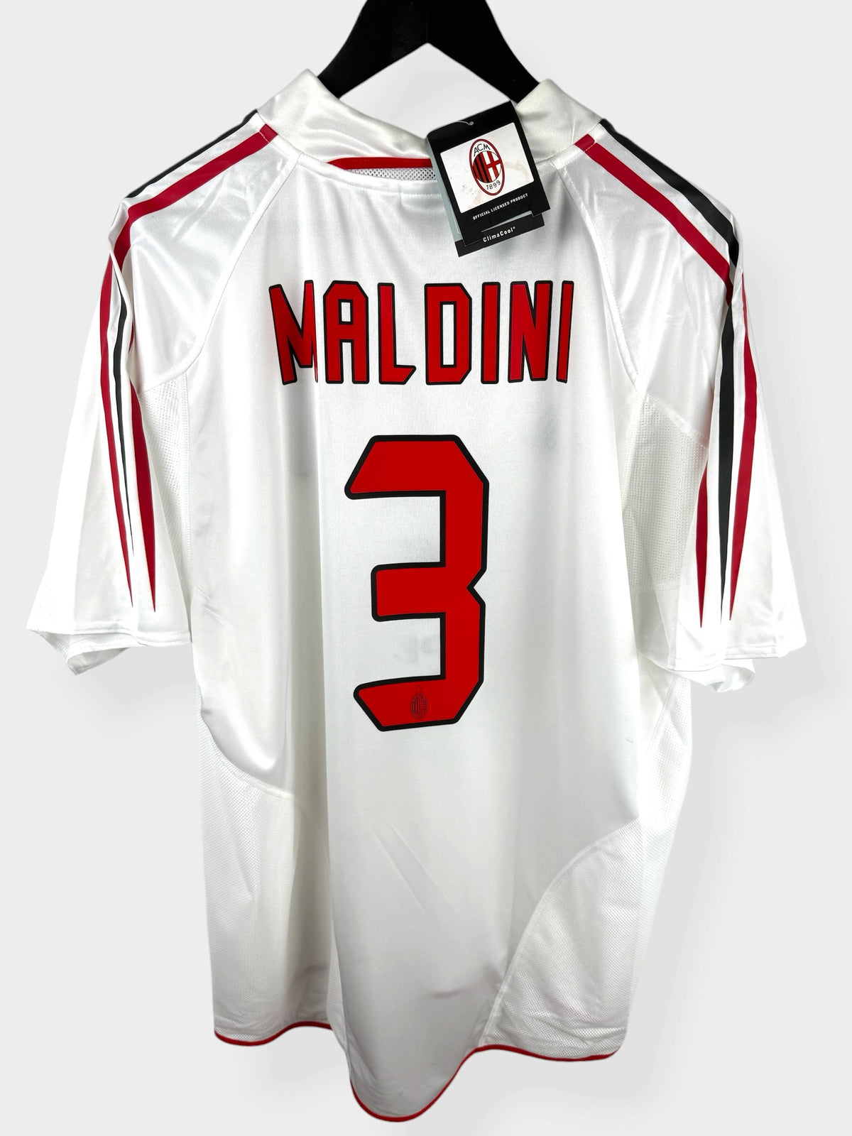 2004-05 AC MILAN AWAY SHIRT MALDINI #3 L - Authentic Football Club