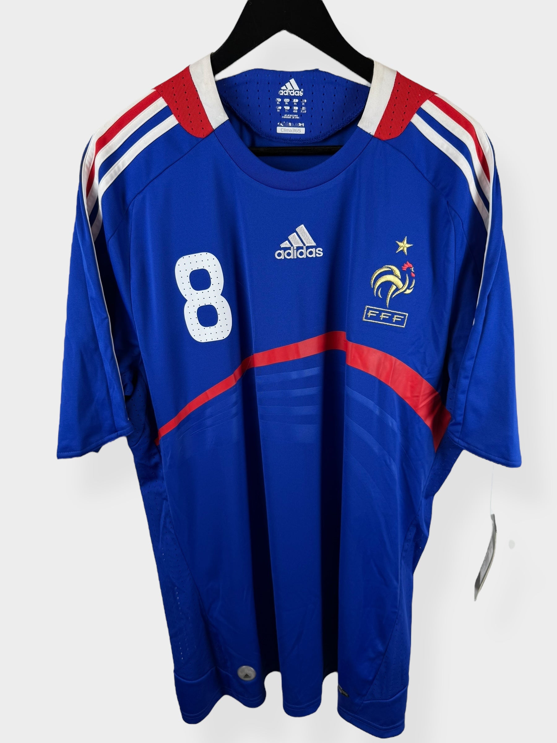 MAILLOT DOMICILE FRANCE 2007-08 ANELKA #8 XL