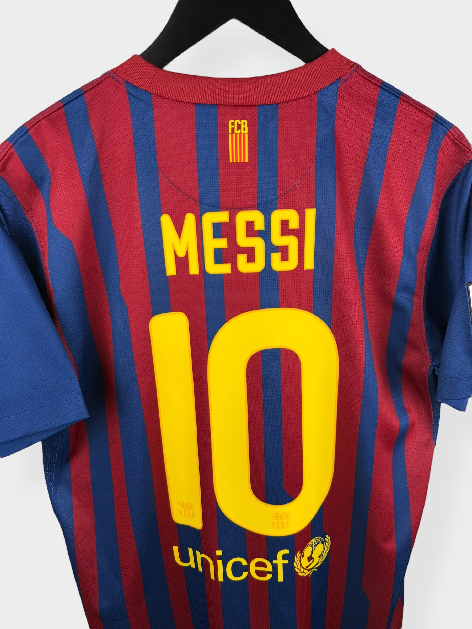 2011-12 BARCELONA HOME SHIRT MESSI #10 M - Authentic Football Club