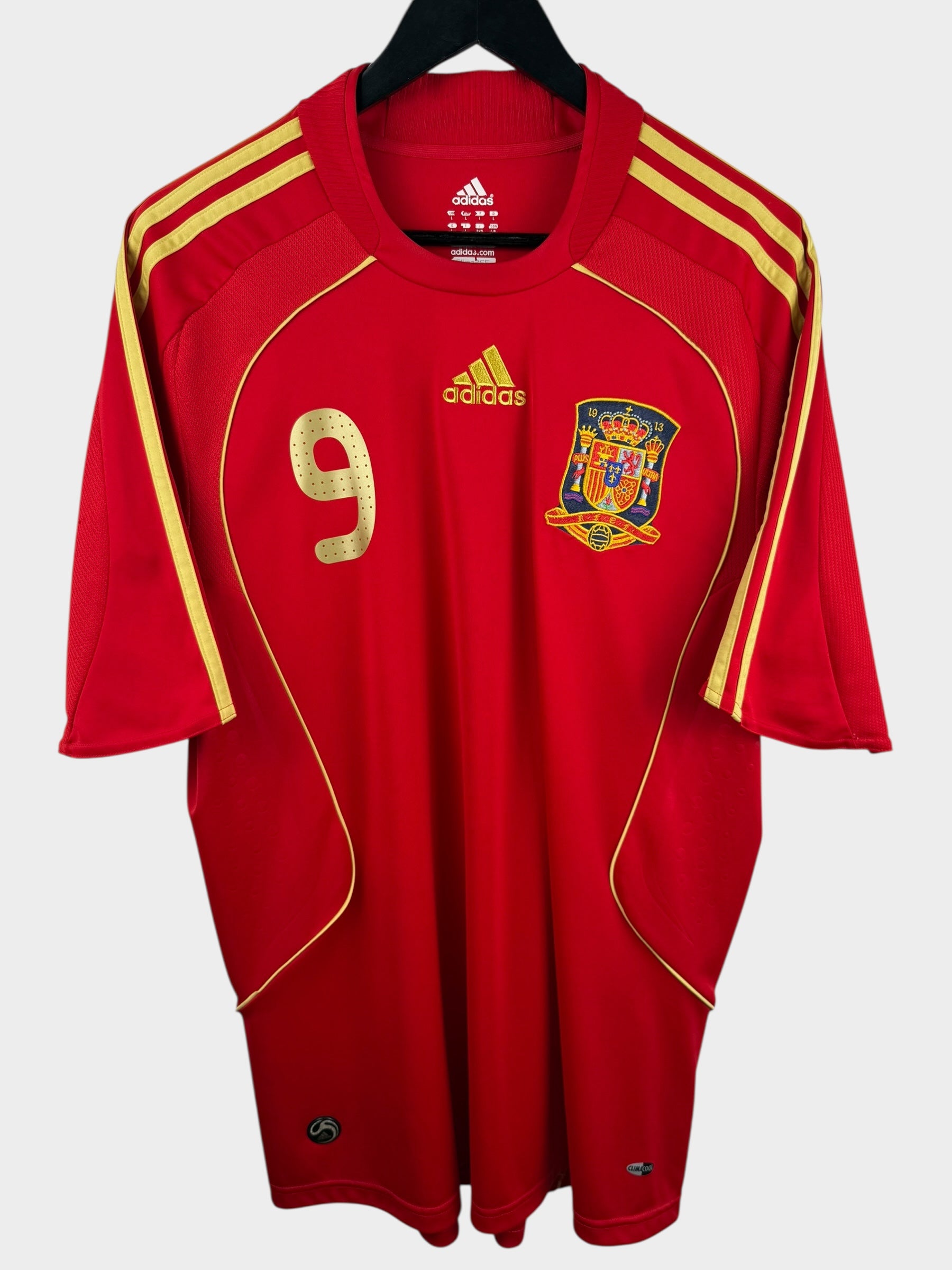 2008-10 SPANJE THUISSHIRT TORRES #9 L