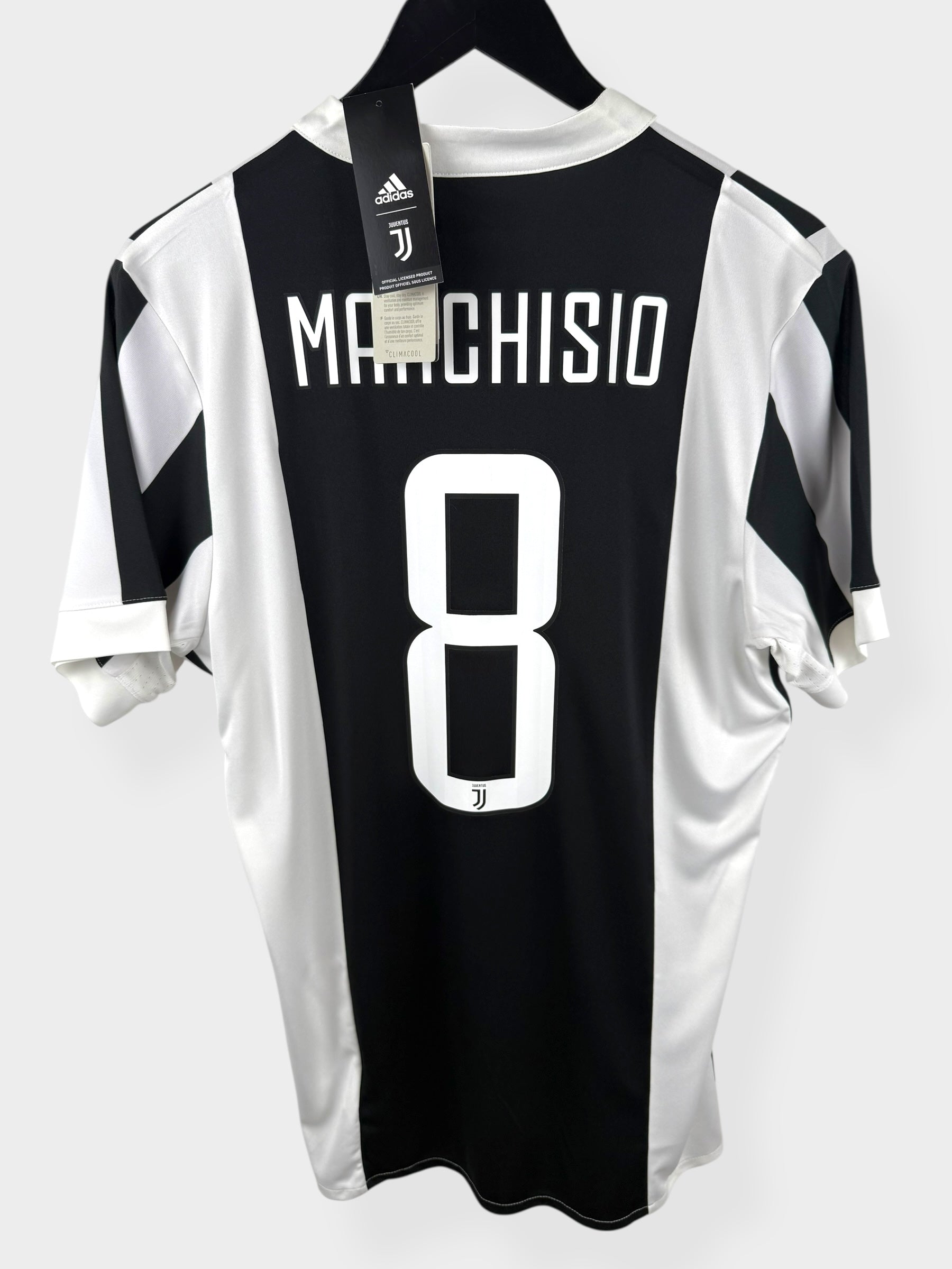 2017-18 JUVENTUS HOME SHIRT MARCHISIO #8 M - Authentic Football Club