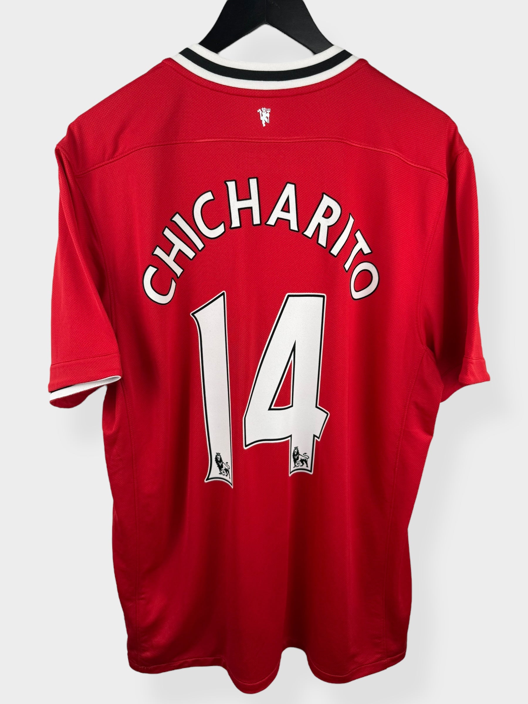 2011-12 MANCHESTER UNITED THUISSHIRT CHICHARITO #14 XL