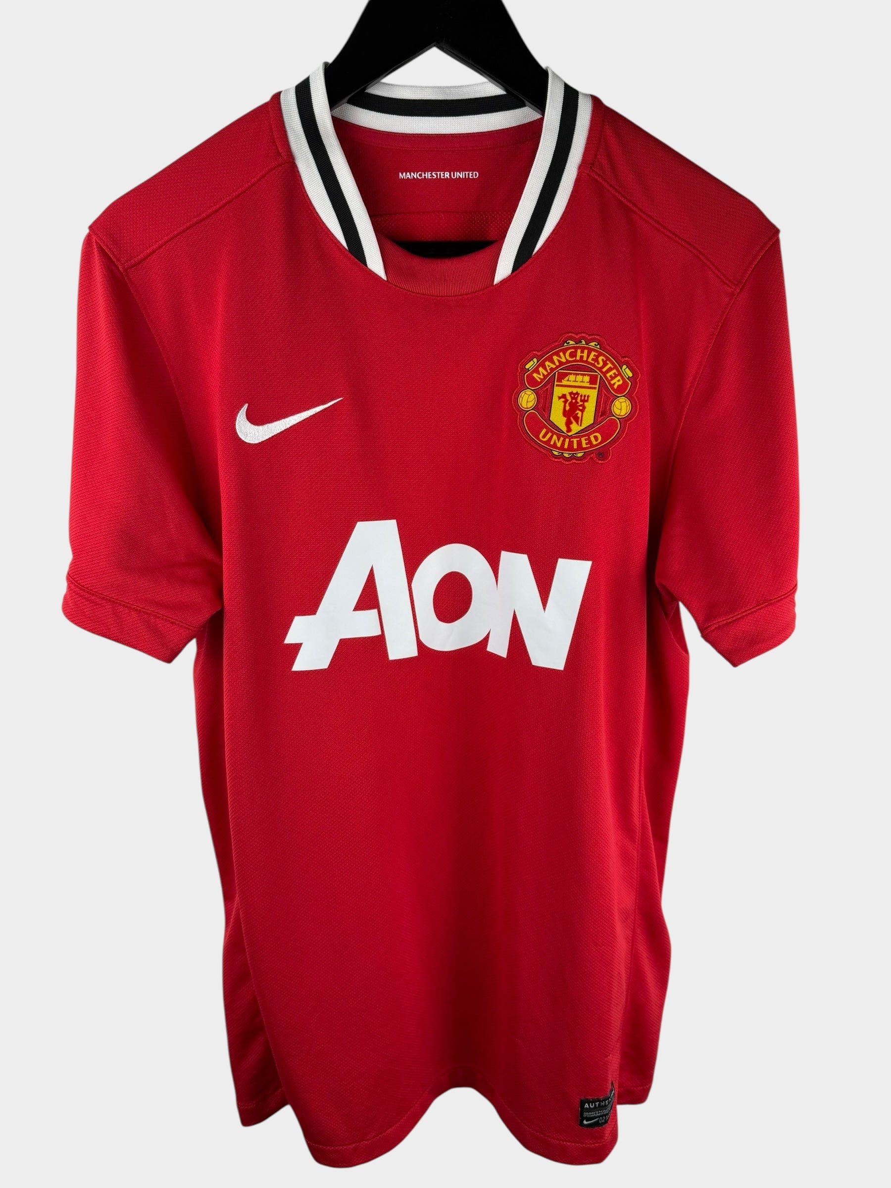 2011-12 MANCHESTER UNITED HOME SHIRT VIDIC #15 M