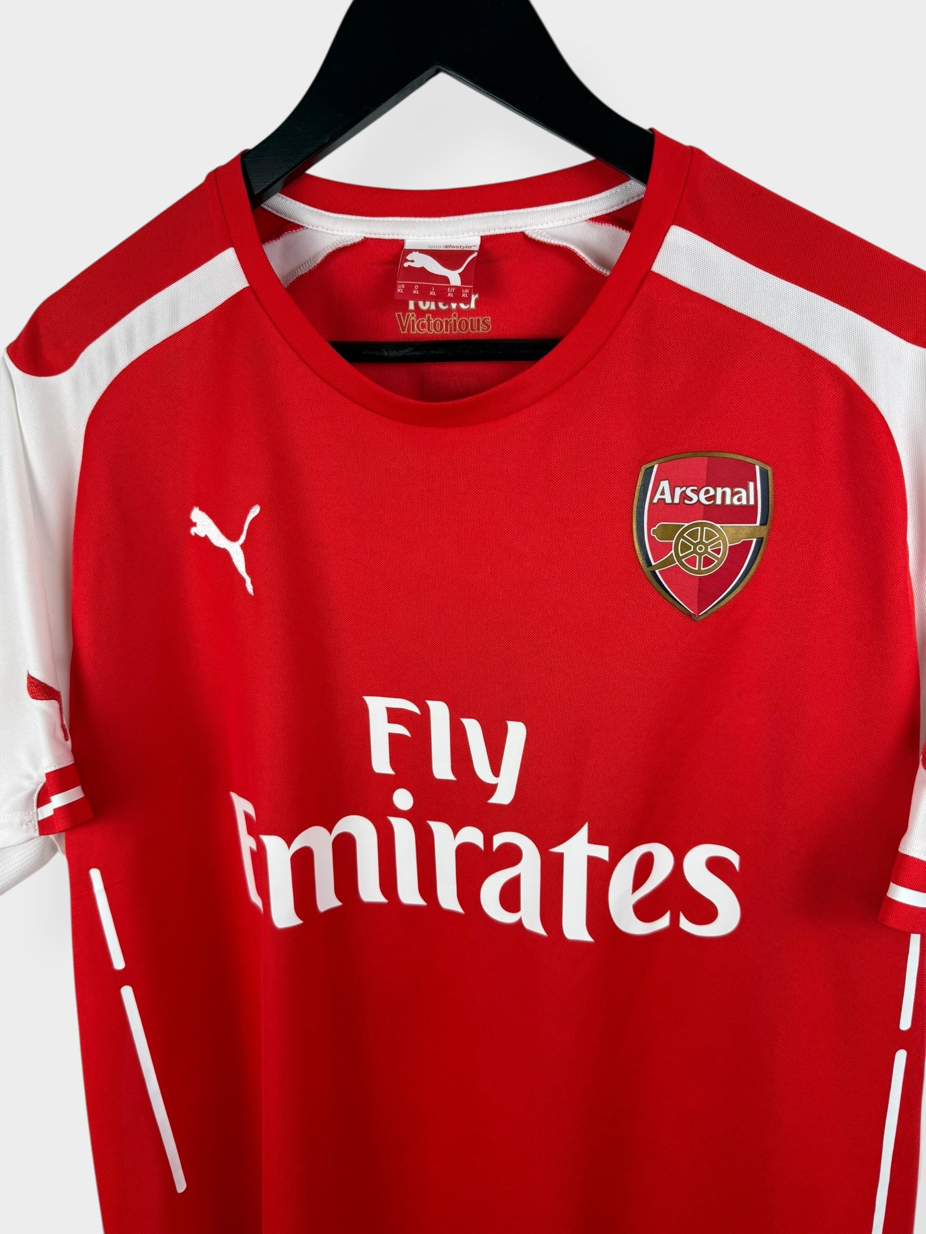 2014-15 ARSENAL HOME SHIRT OZIL #11 XL