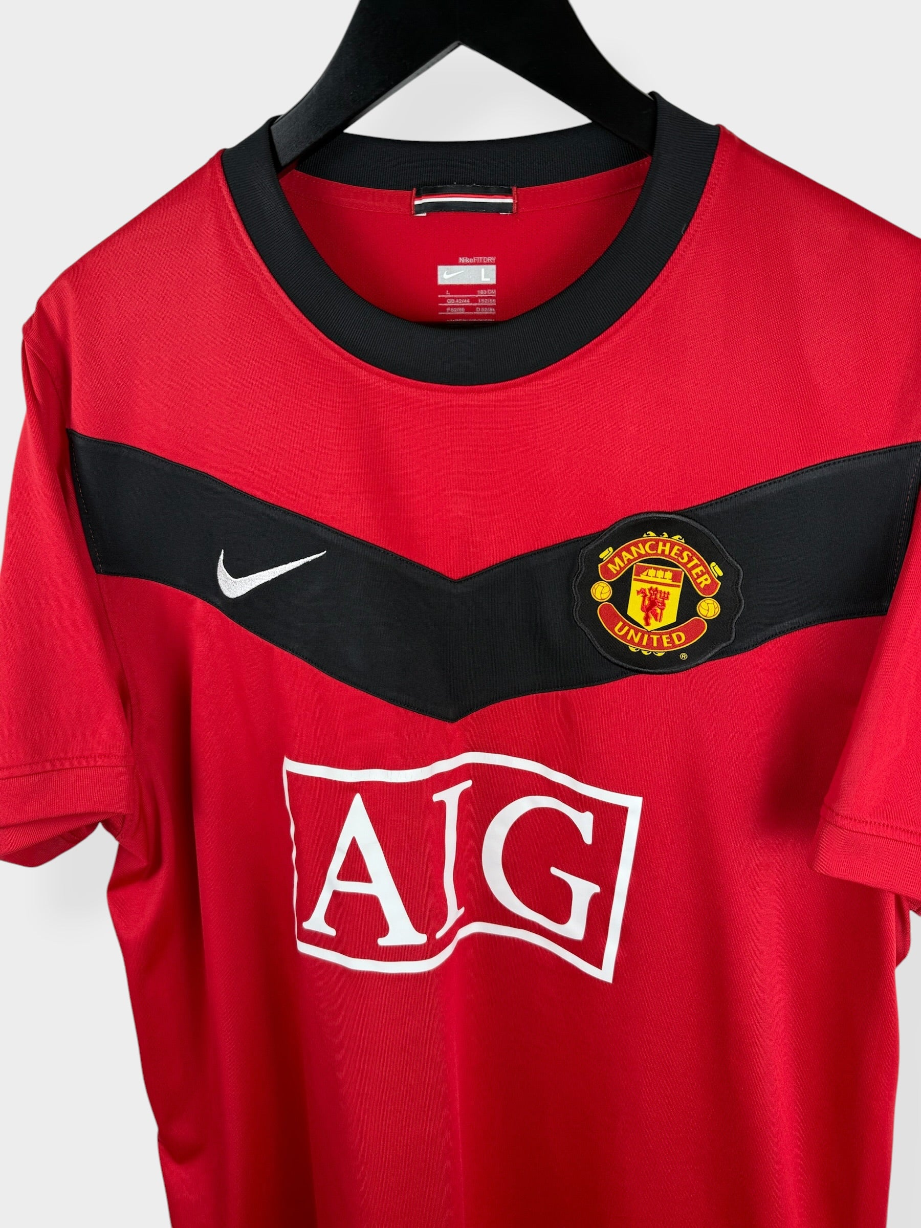 MAILLOT DOMICILE MANCHESTER UNITED 2009-10 L