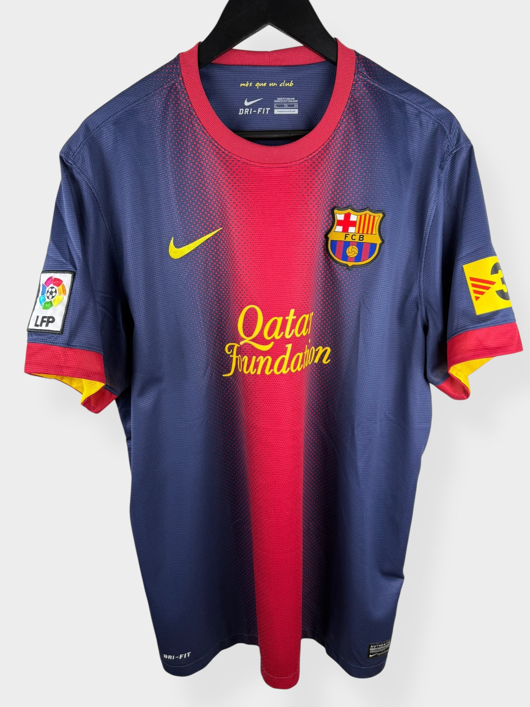 2012-13 BARCELONA HOME SHIRT XL
