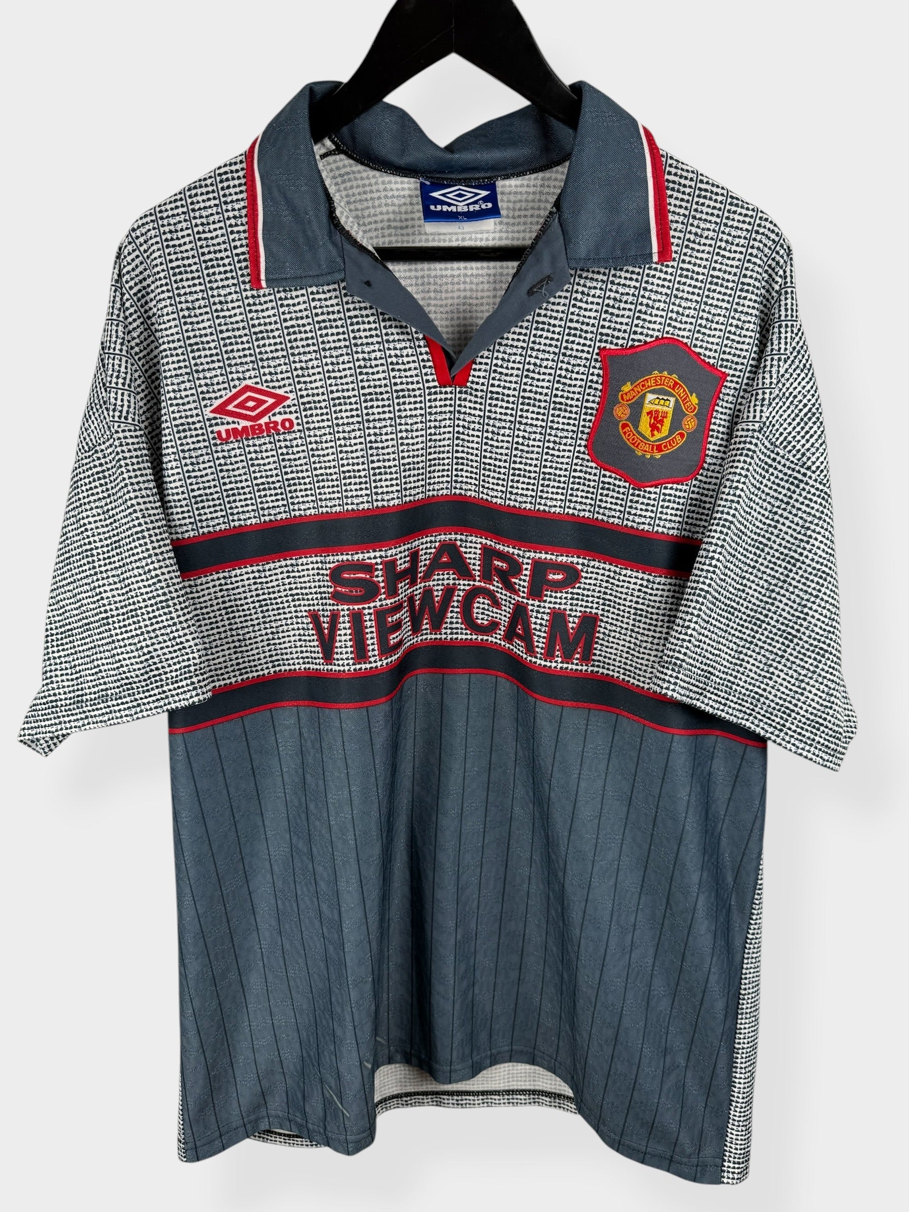 1994-96 MANCHESTER UNITED AUSWÄRTSTRIKOT CANTONA #7 XL