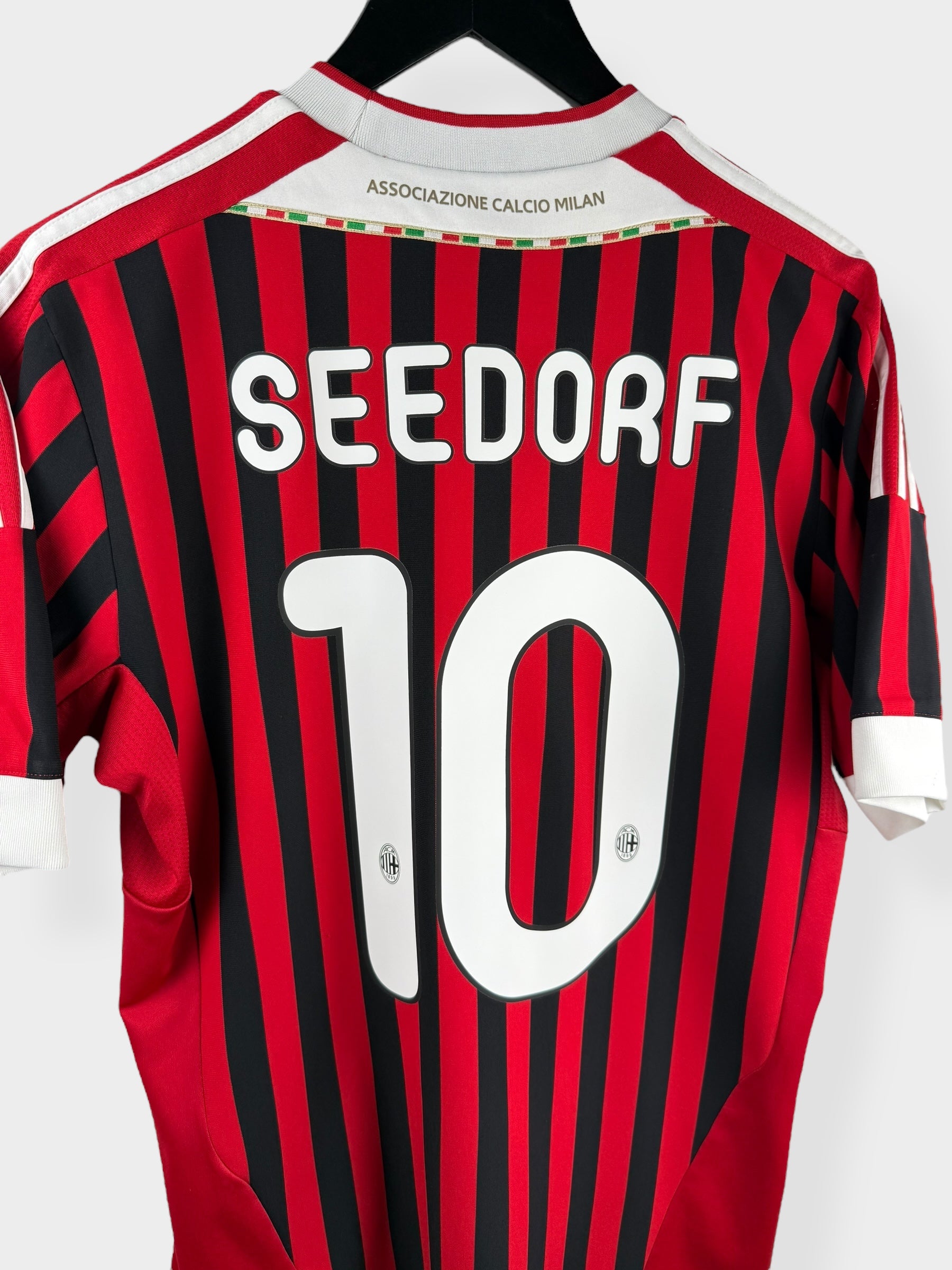 2011-12 AC MILAN HOME SHIRT SEEDORF #10 M