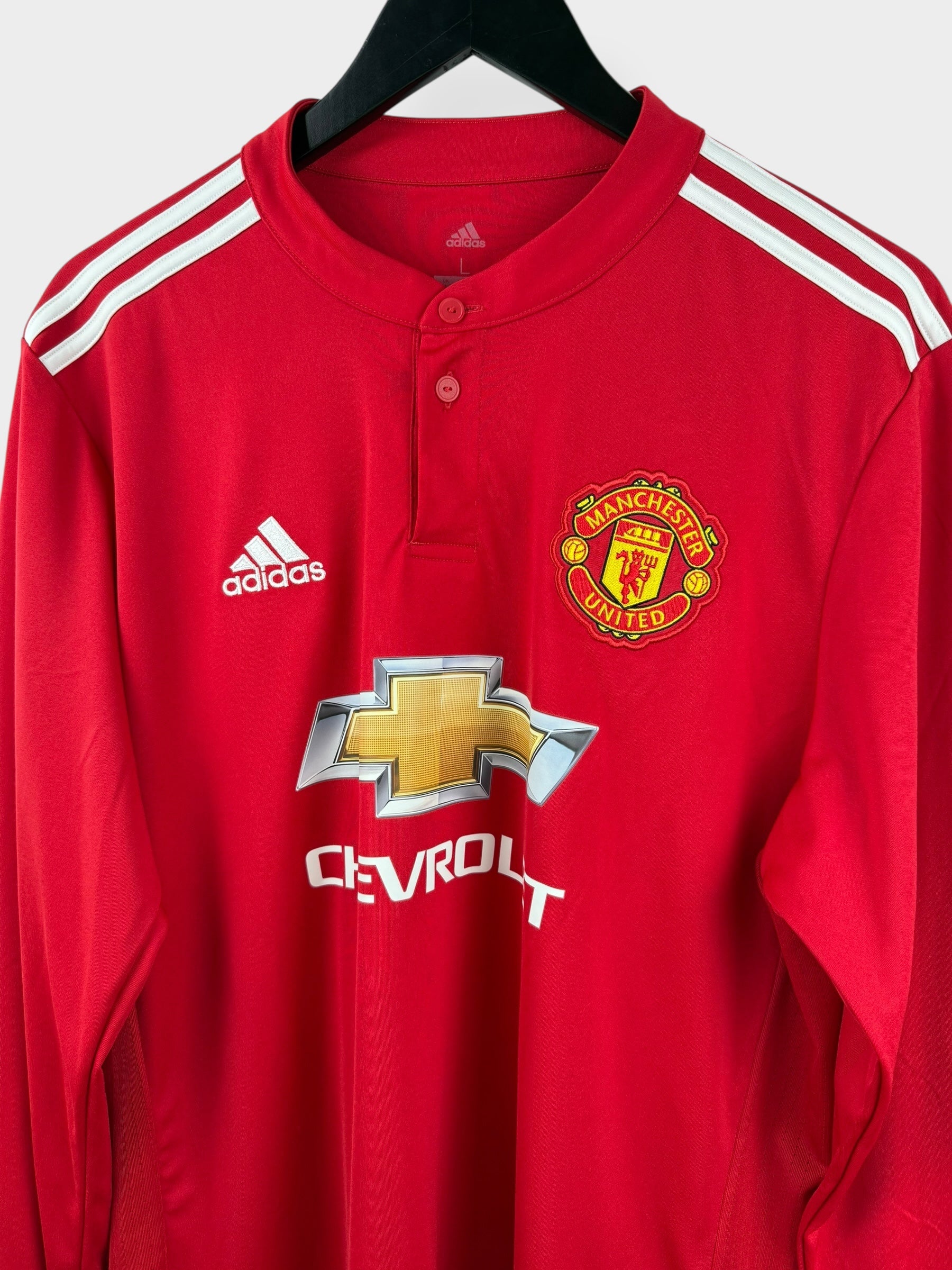 2017-18 MANCHESTER UNITED HOME SHIRT LS POGBA #6