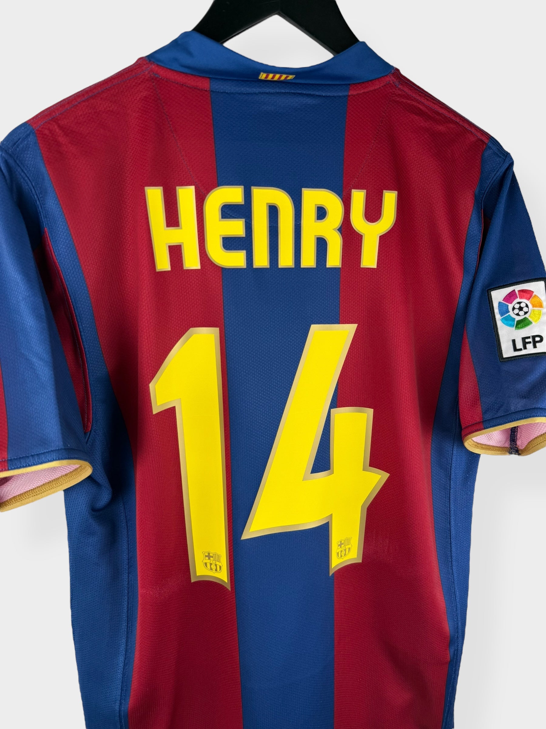 2007-08 BARCELONA THUISSHIRT HENRY #14 M
