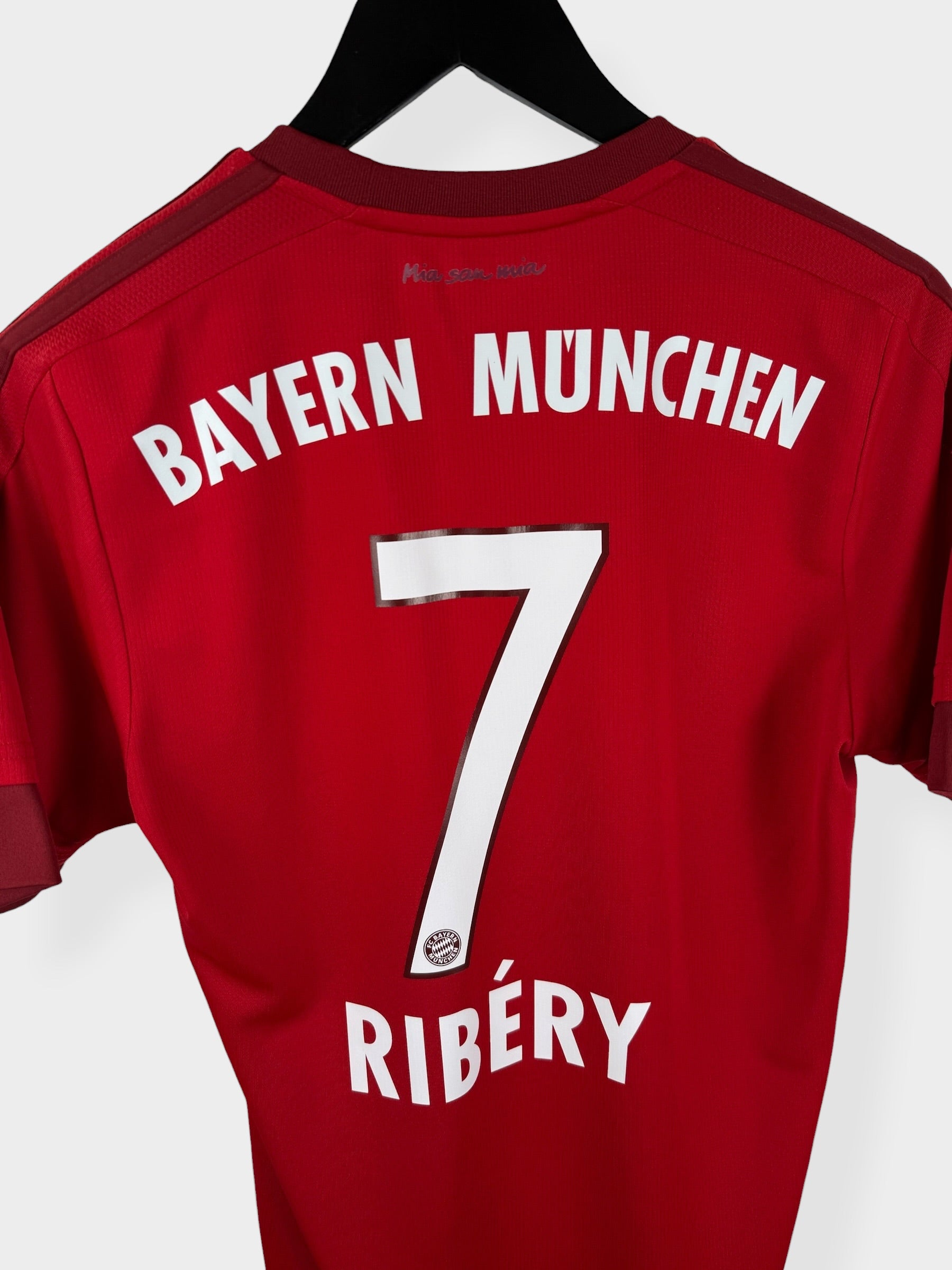 2015-16 BAYERN MUNICH HOME SHIRT RIBERY #7 S