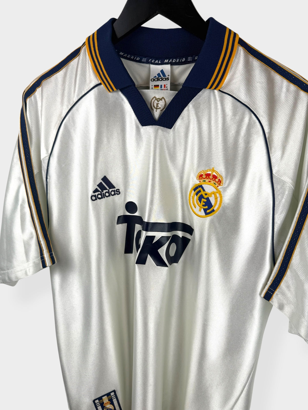 MAILLOT DOMICILE DU REAL MADRID 1998-00 RAUL #7 M