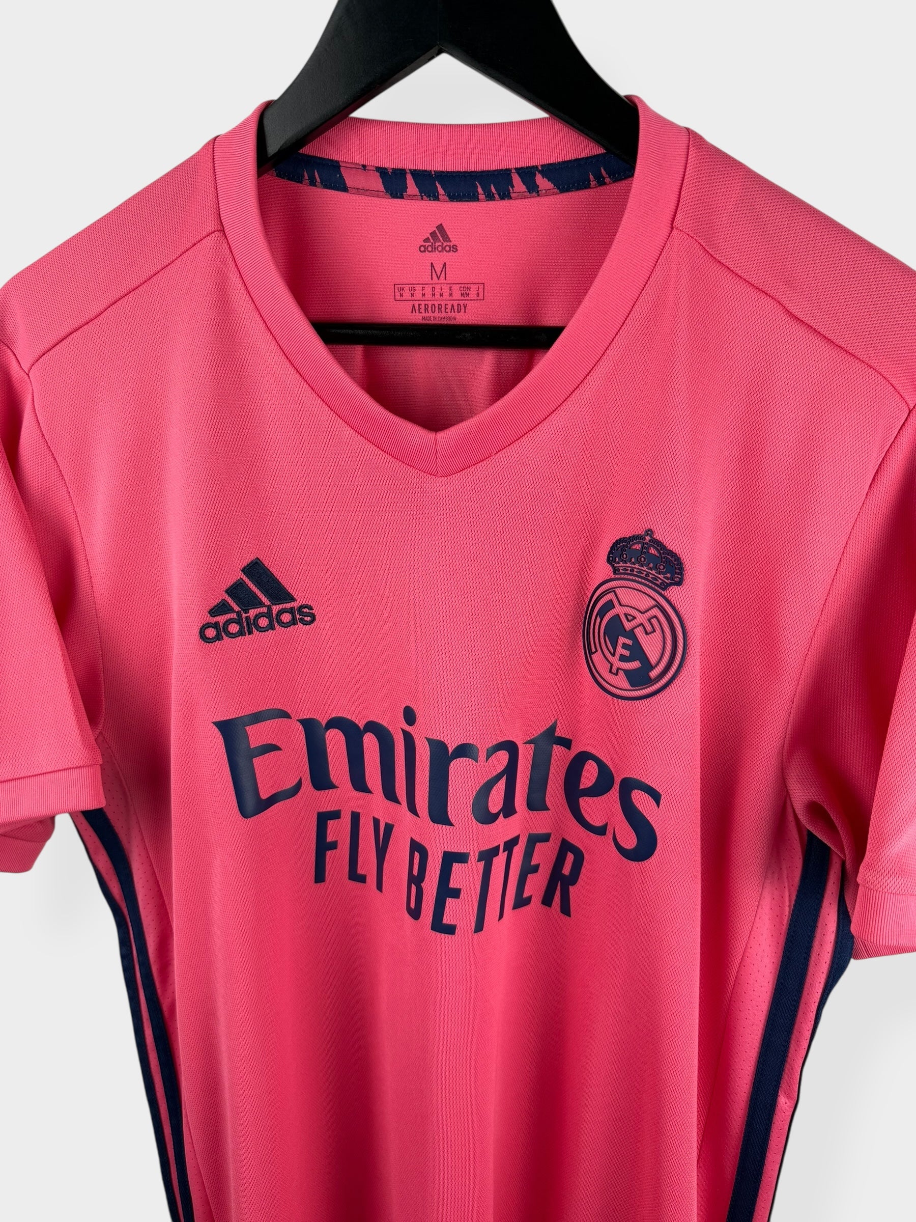 2020-21 REAL MADRID AWAY SHIRT BENZEMA #9 M - Authentic Football Club
