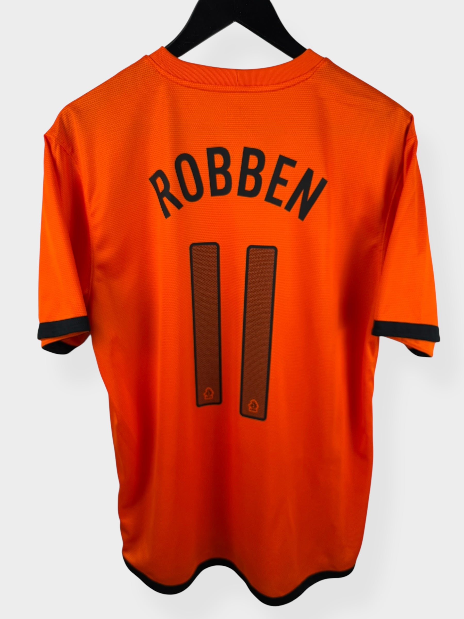 2012-13 NETHERLANDS HOME SHIRT ROBBEN #11 L - Authentic Football Club