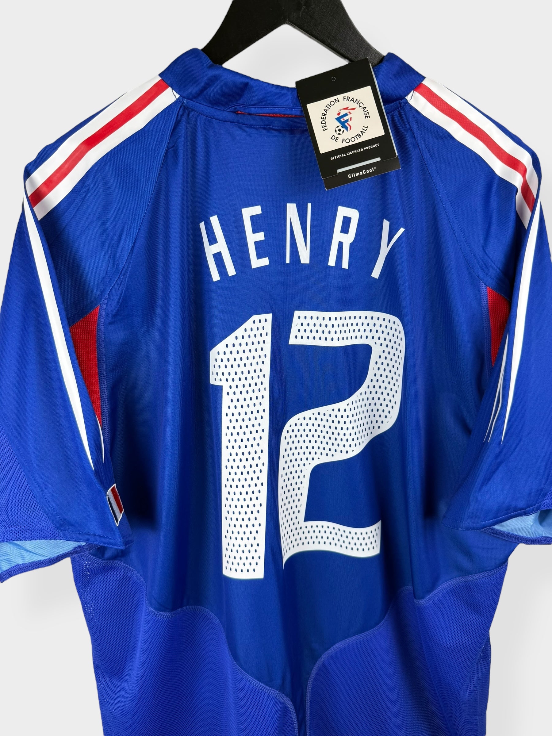 2004-06 FRANKREICH HEIMTRIKOT HENRY #12 XL