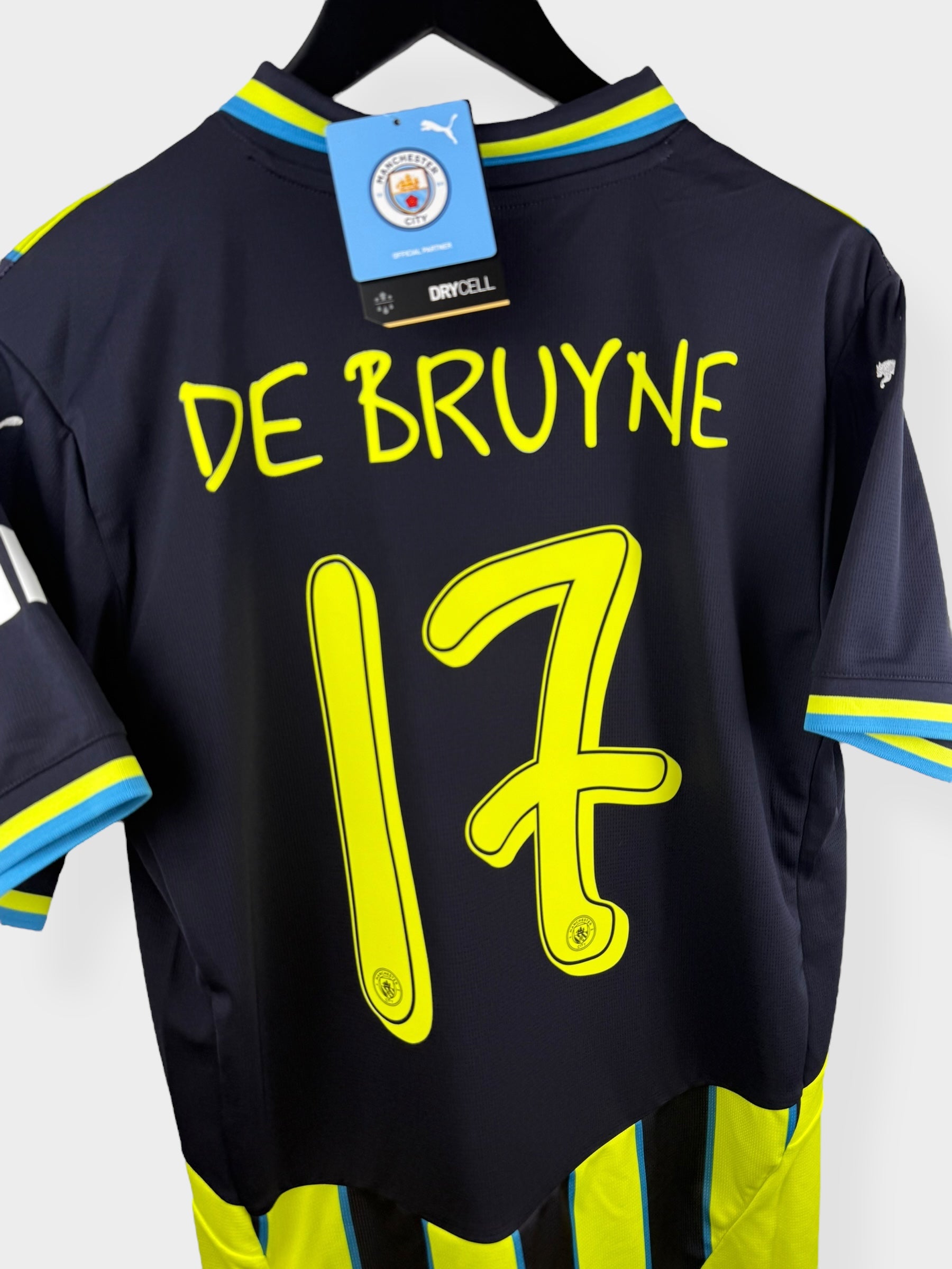 2024-25 MANCHESTER CITY DERDE SHIRT DE BRUYNE 17 #M