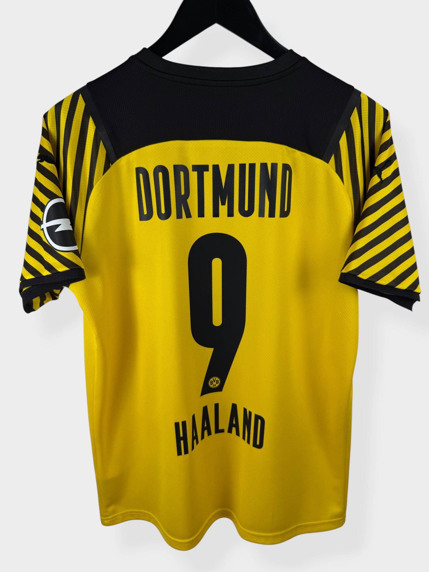 2021-22 BORUSSIA DORTMUND HOME SHIRT HAALAND #9 M