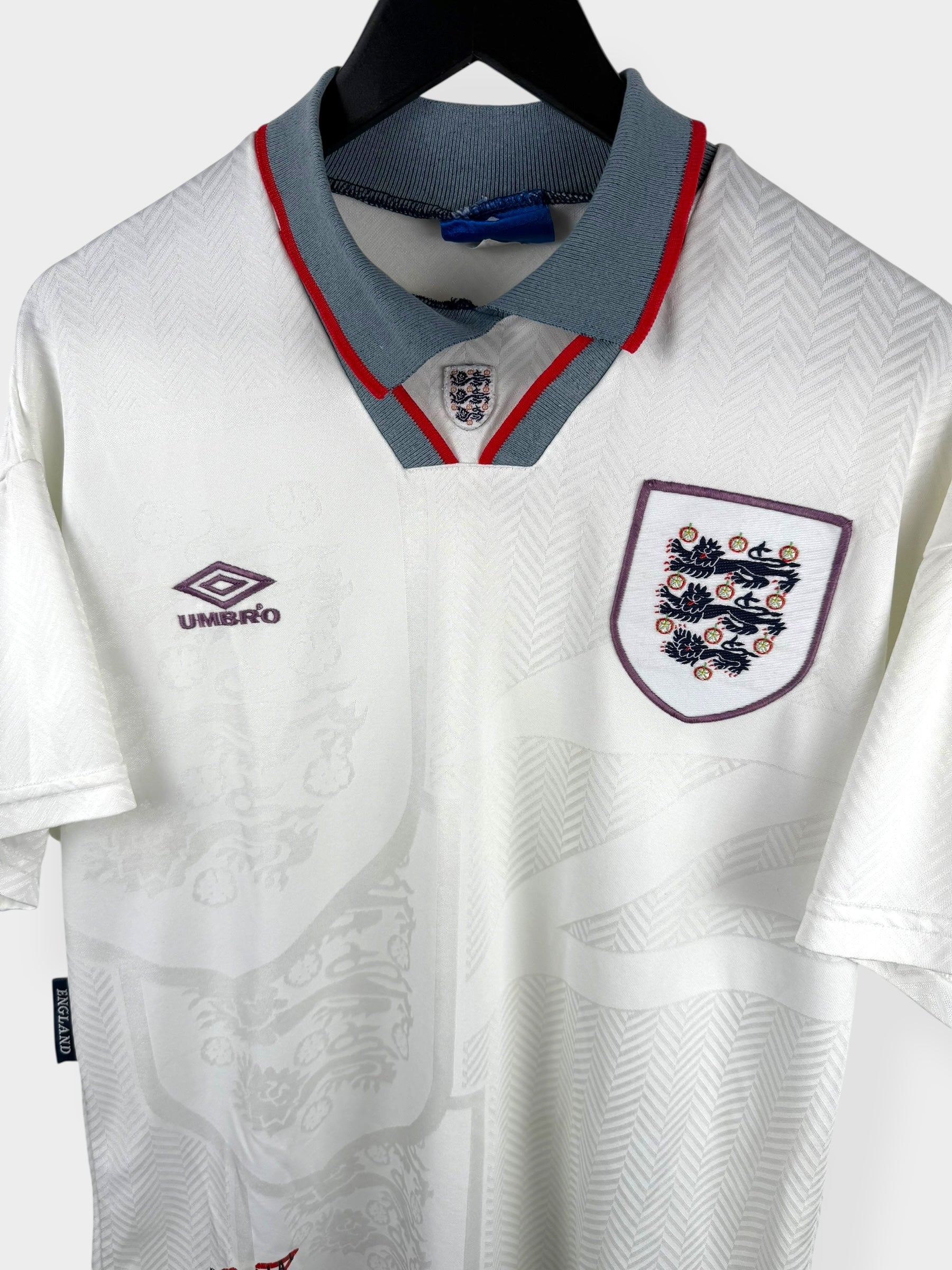 1993-94 ENGLAND HOME SHIRT M - Authentic Football Club