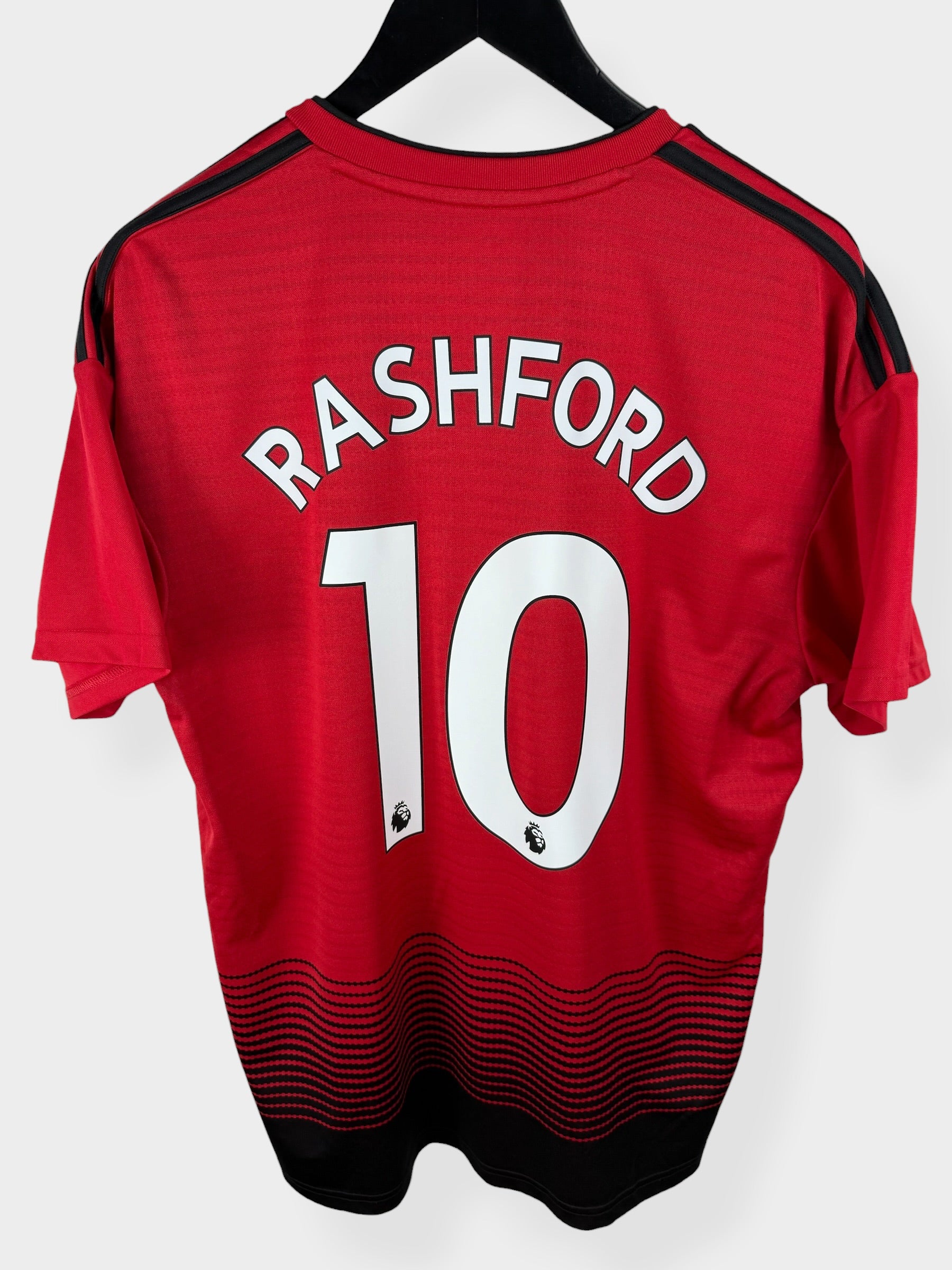 2018-19 MANCHESTER UNITED HOME SHIRT RASHFORD #10 L - CG0040