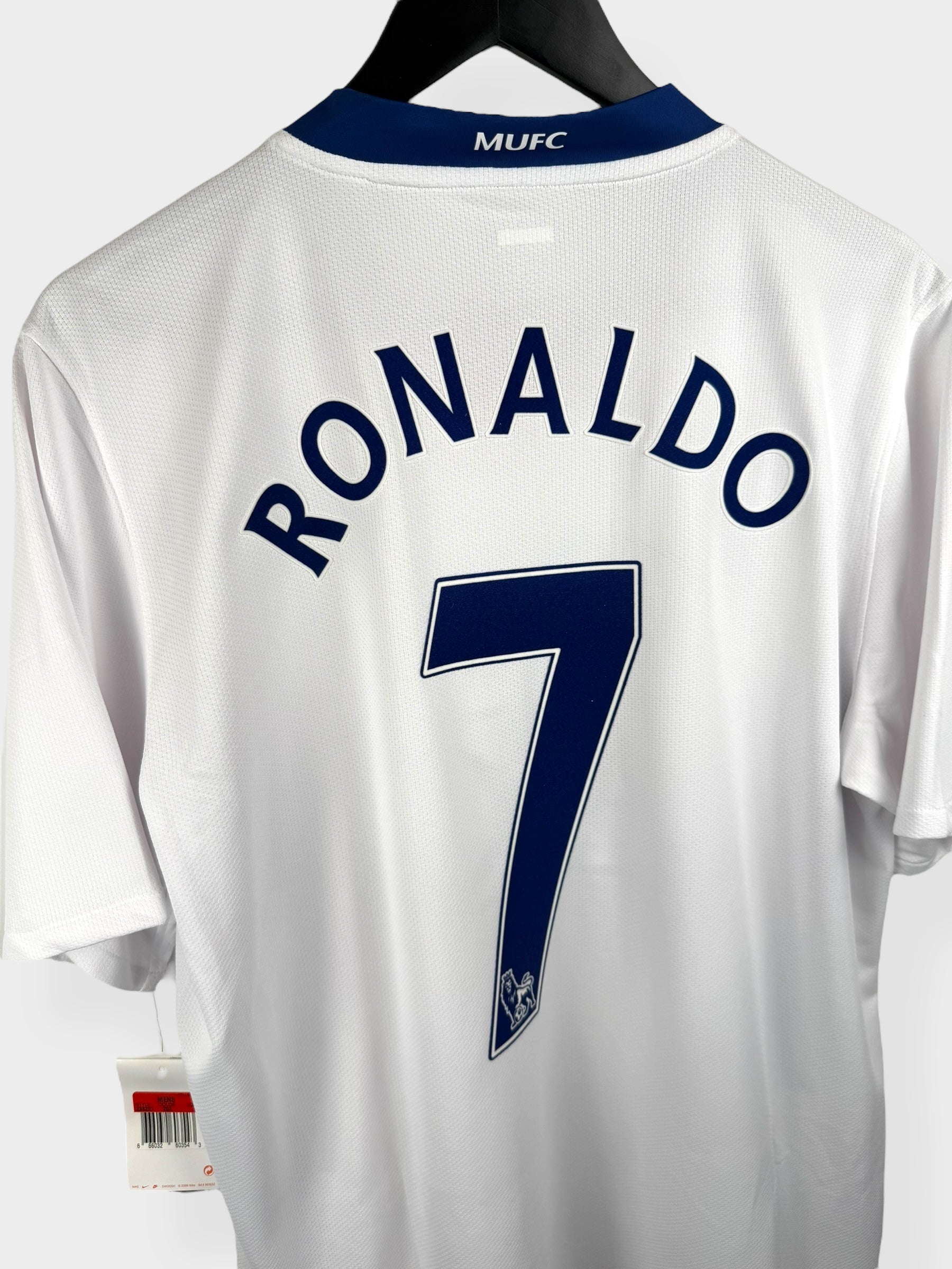 2008-09 MANCHESTER UNITED AWAY SHIRT RONALDO #7 L - Authentic Football Club