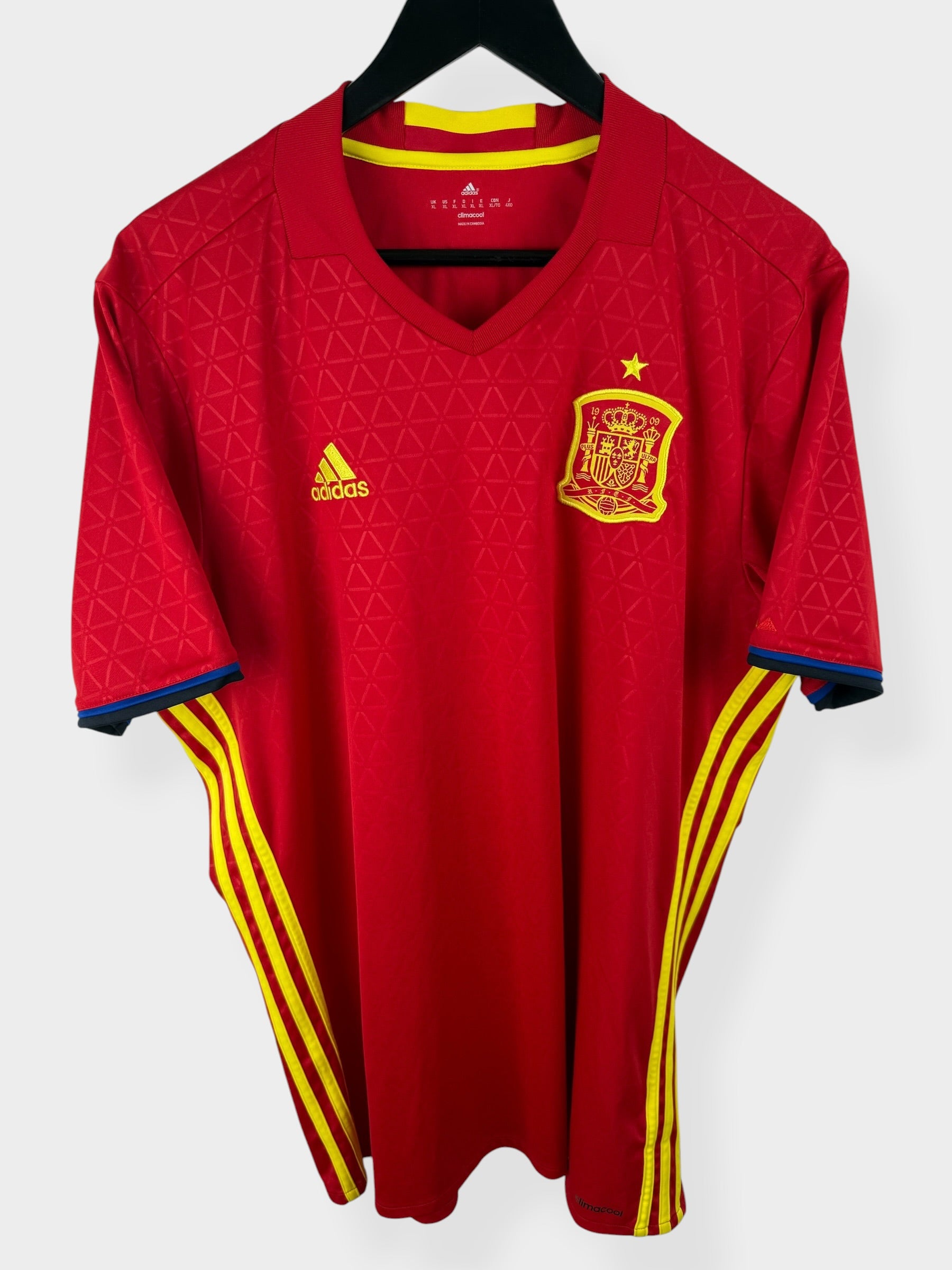 2016-17 SPANIEN HEIMTRIKOT XL