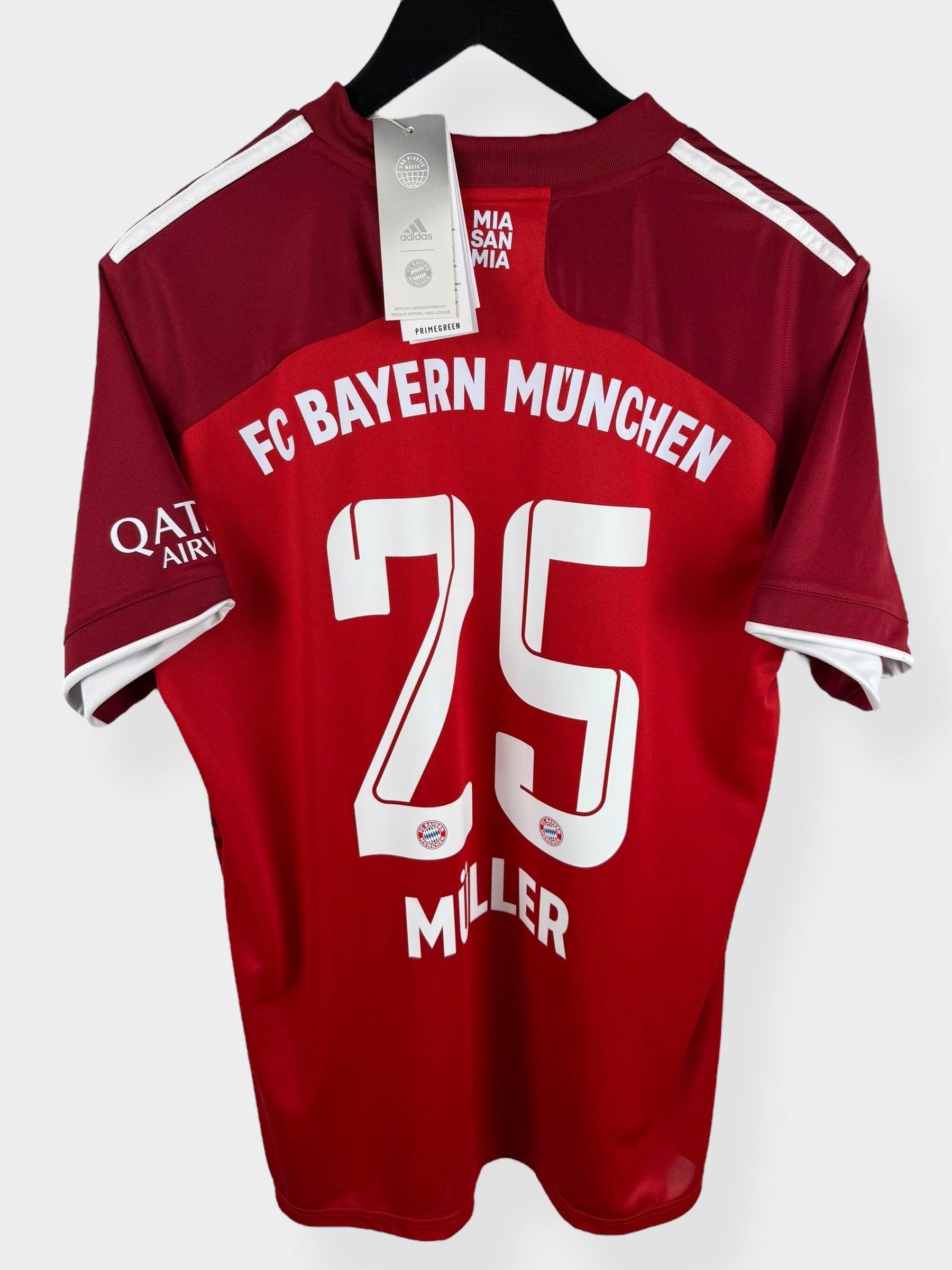 2021-22 BAYERN MUNICH HOME SHIRT MULLER #25 L - GM5313