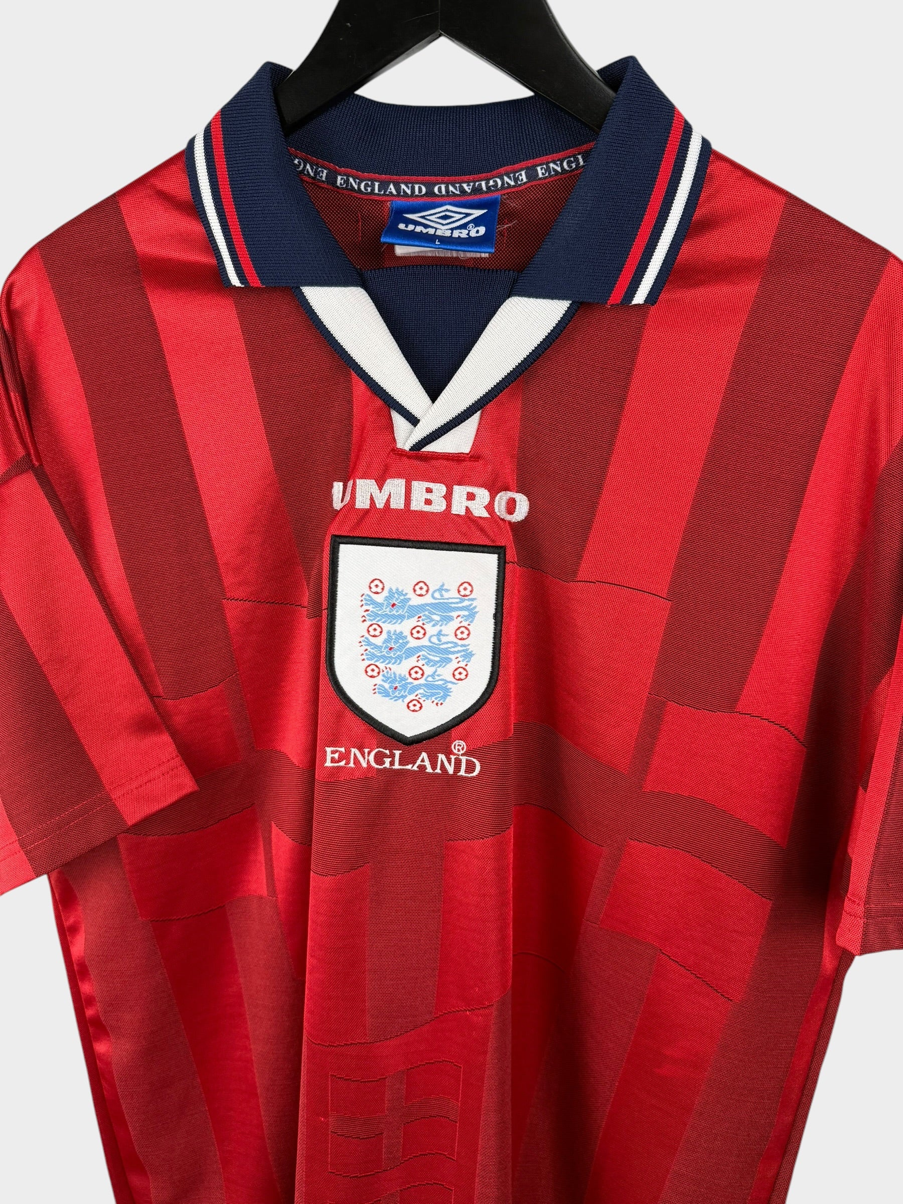 MAILLOT EXTÉRIEUR ANGLETERRE 1997-99 L