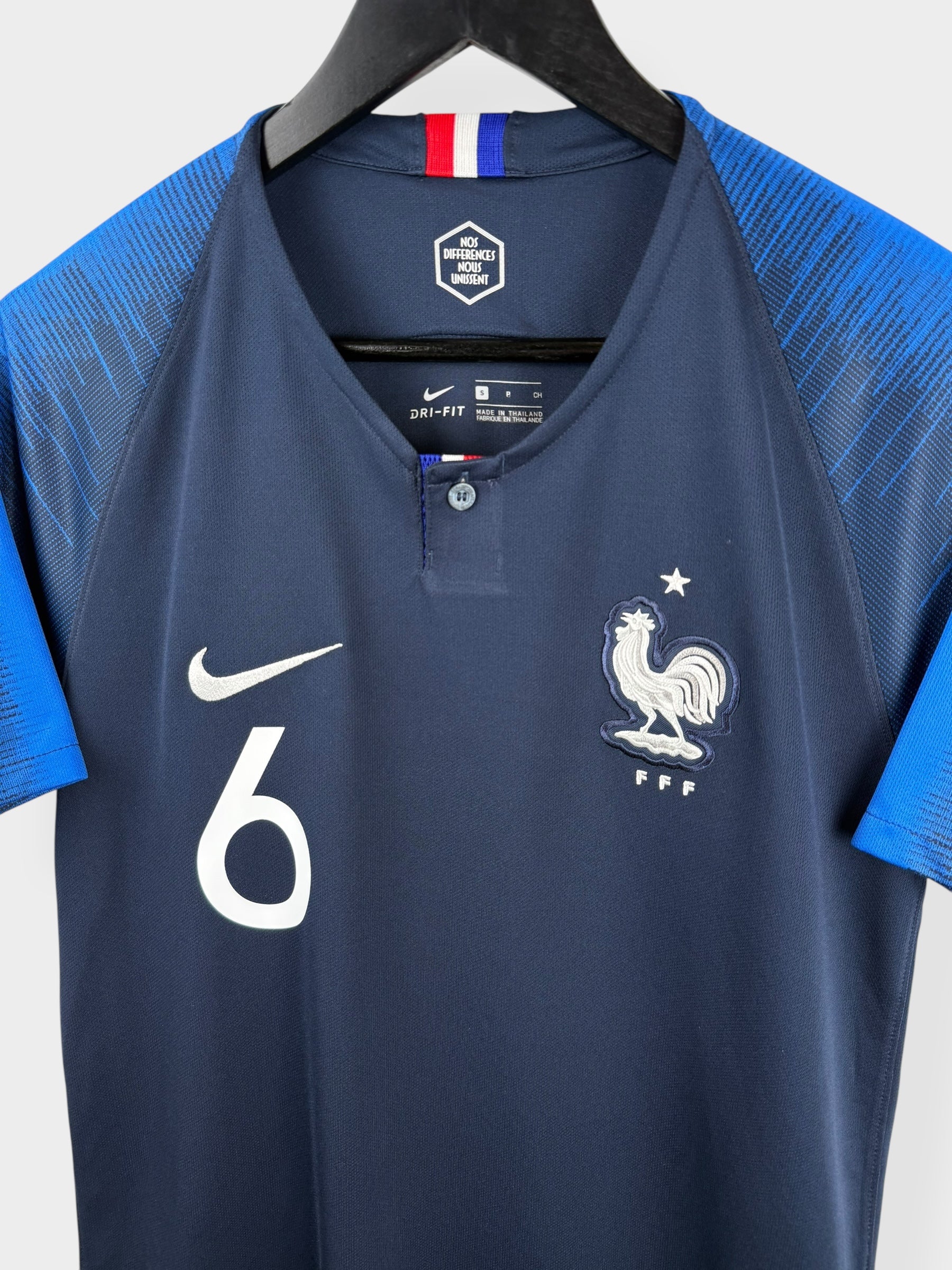 2018-19 FRANKREICH HEIMTRIKOT POGBA #6 S