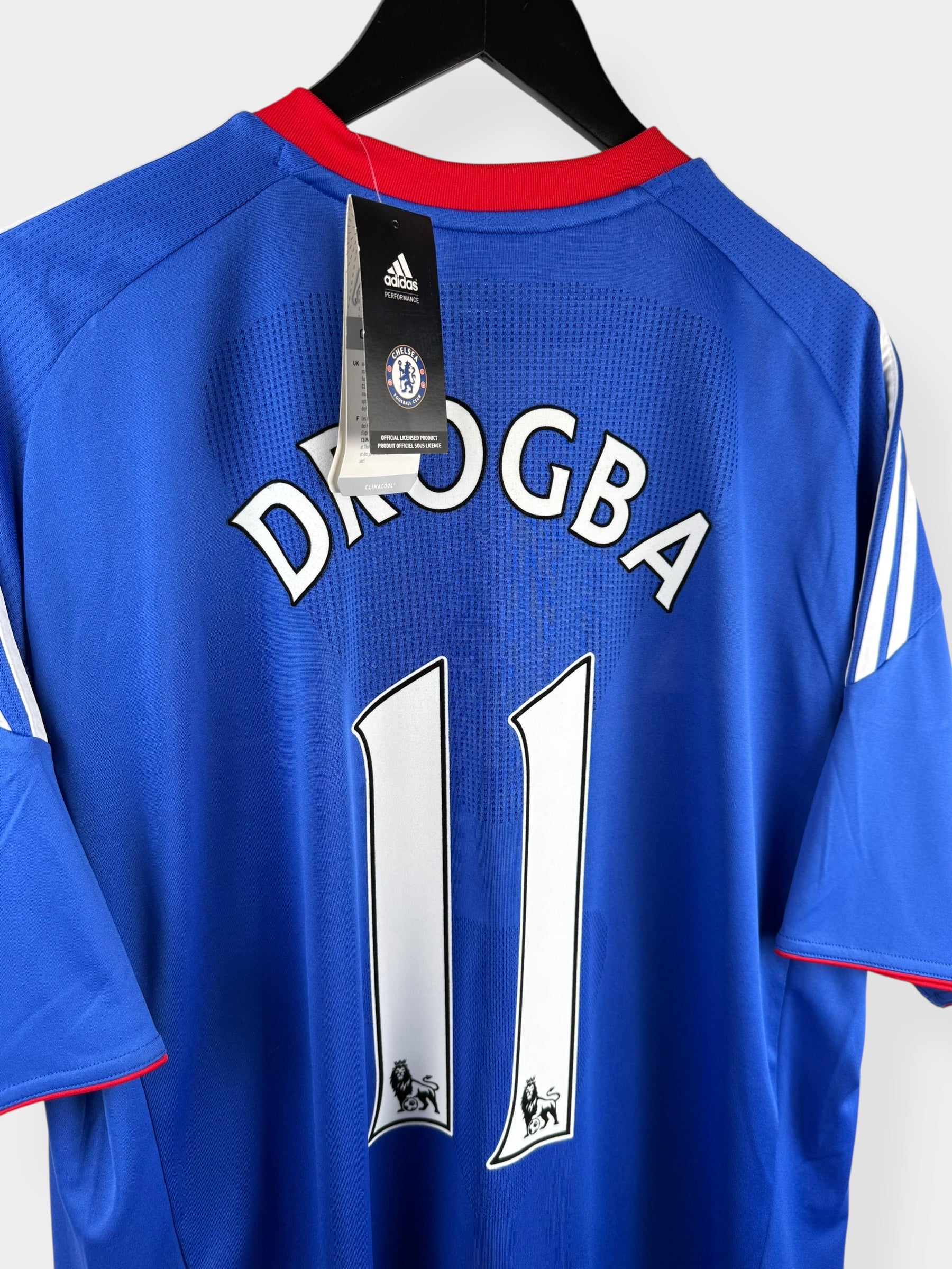2010-11 CHELSEA HOME SHIRT DROGBA #11 XL