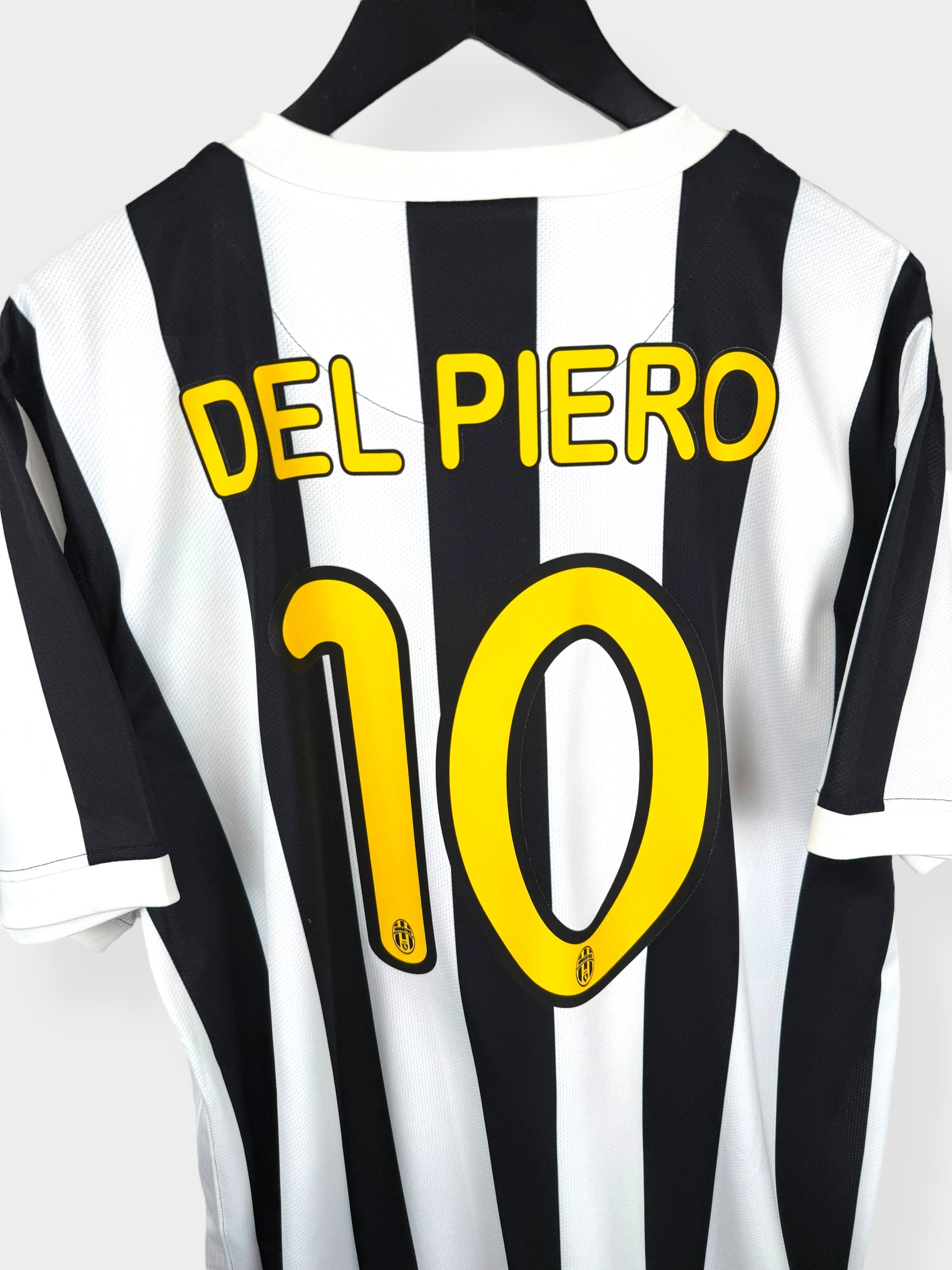 2009-10 JUVENTUS HOME SHIRT DEL PIERO #10 XL - Authentic Football Club