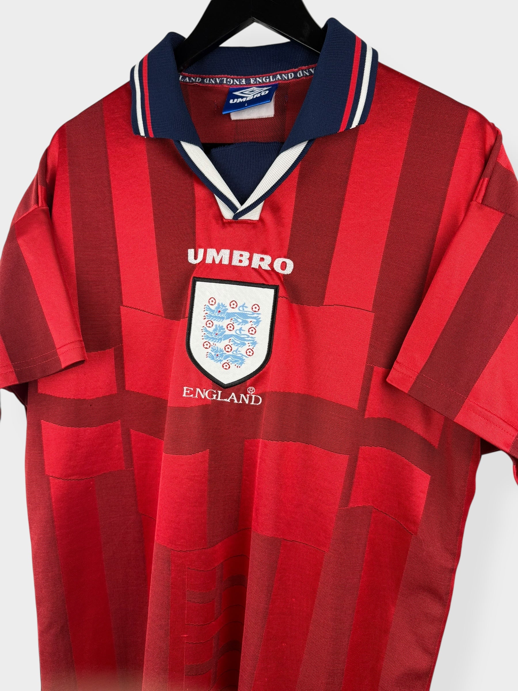 1997-99 ENGELAND UITSHIRT L