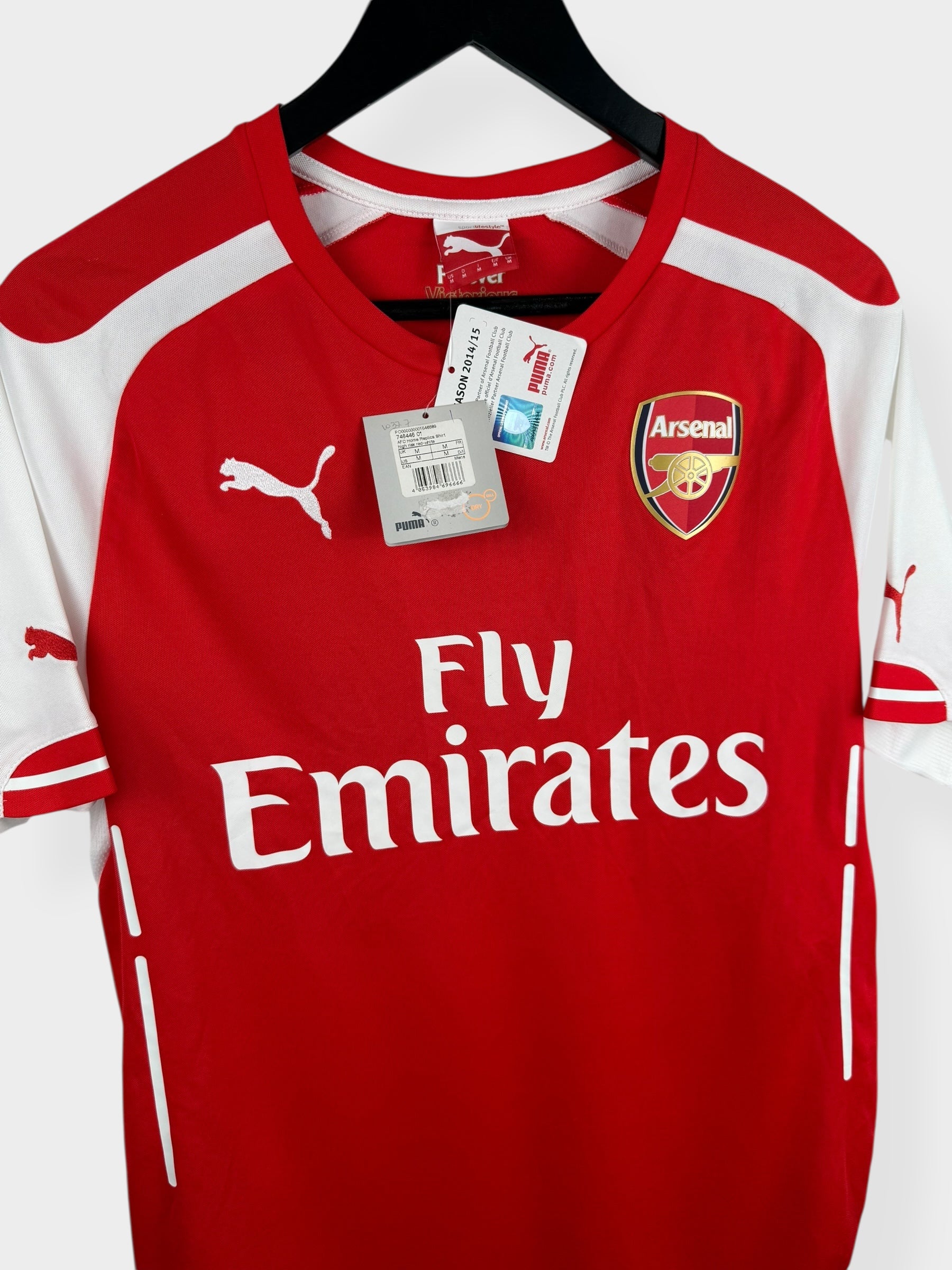 2014-15 ARSENAL HOME SHIRT M - Authentic Football Club
