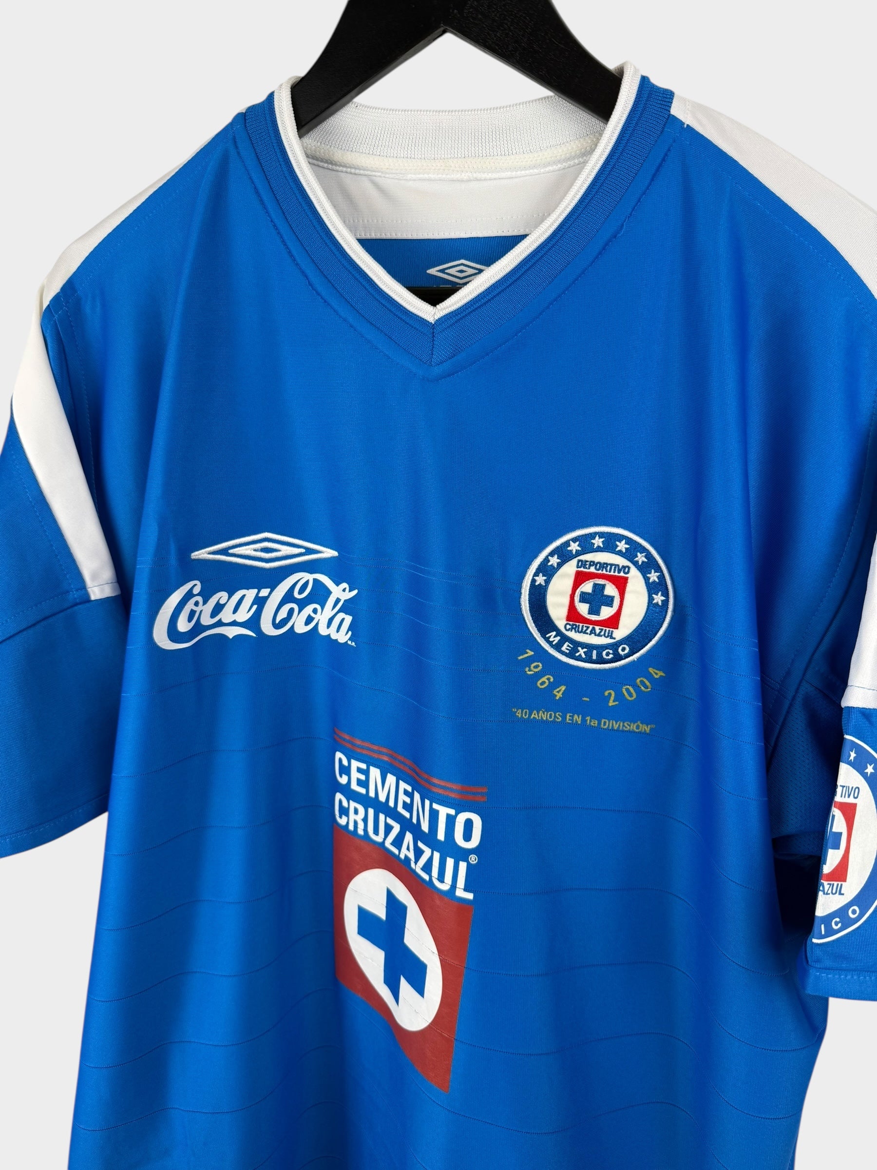 2004-05 CRUZ AZUL HOME SHIRT L