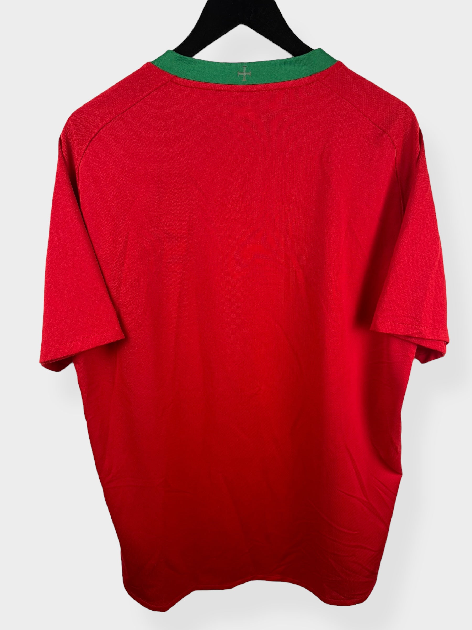 2008-09 PORTUGAL HOME SHIRT L - Authentic Football Club