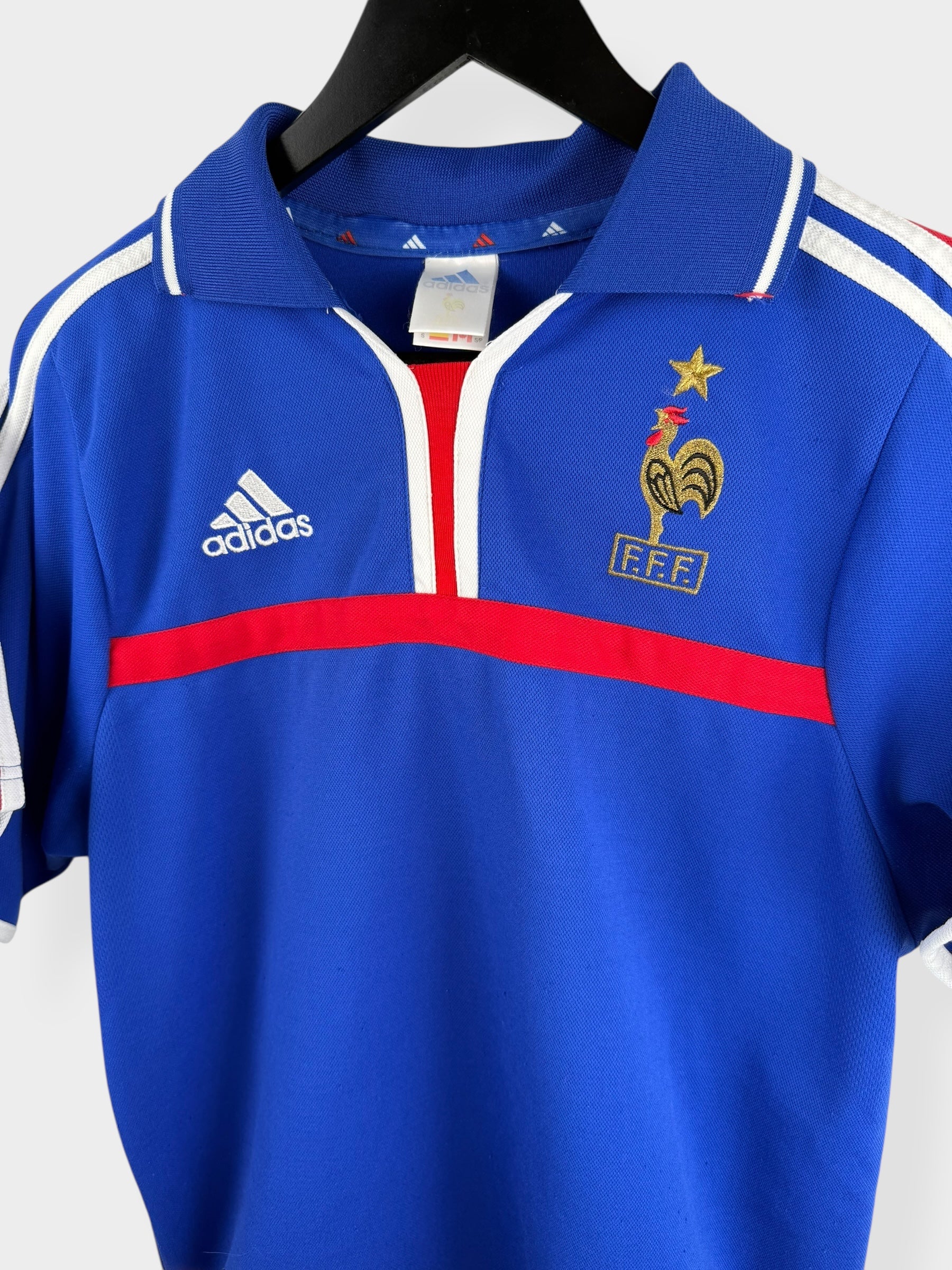 2000-02 FRANCE HOME SHIRT S - Authentic Football Club