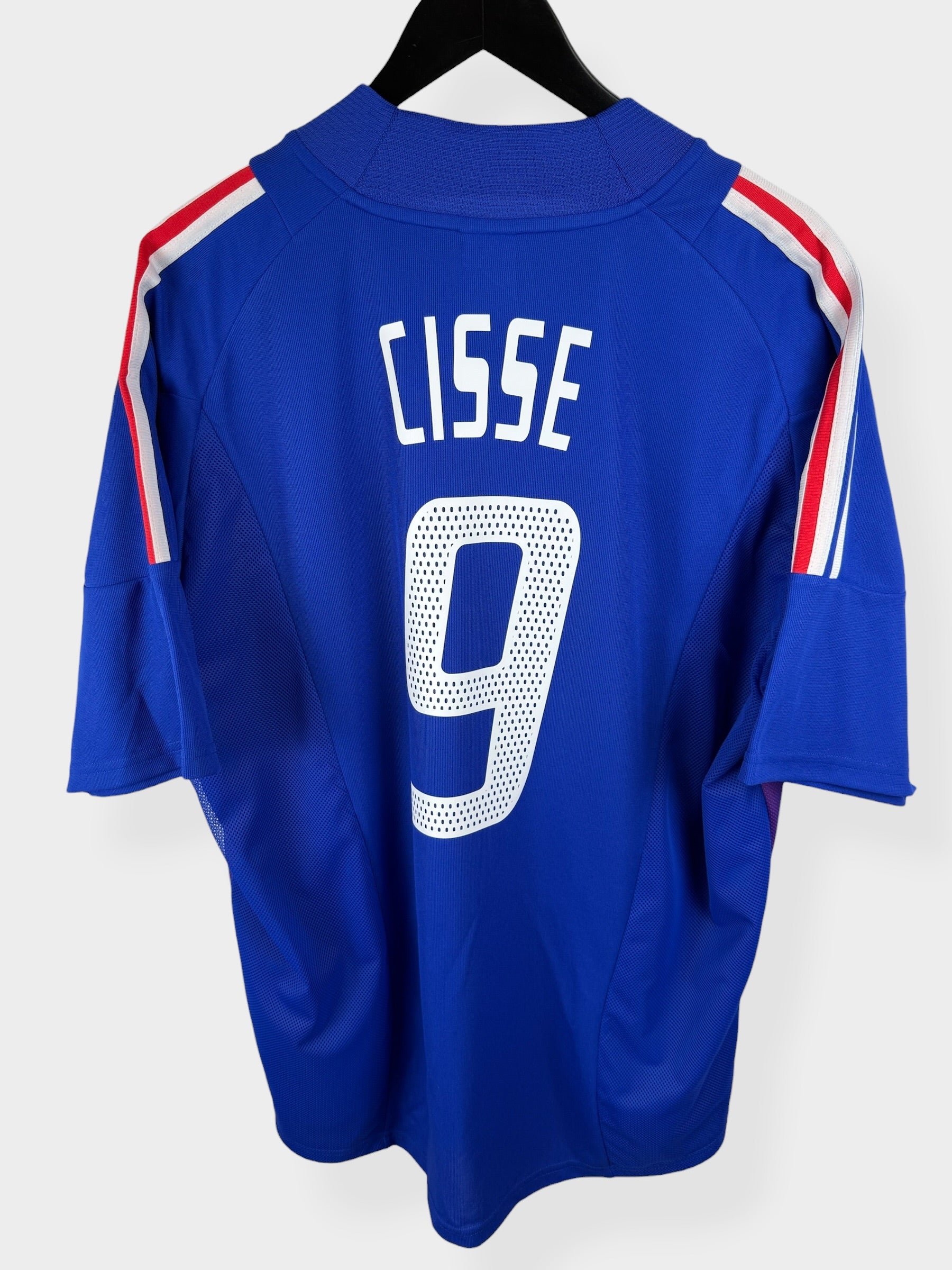 MAILLOT DOMICILE FRANCE 2002-04 CISSE #9 XL