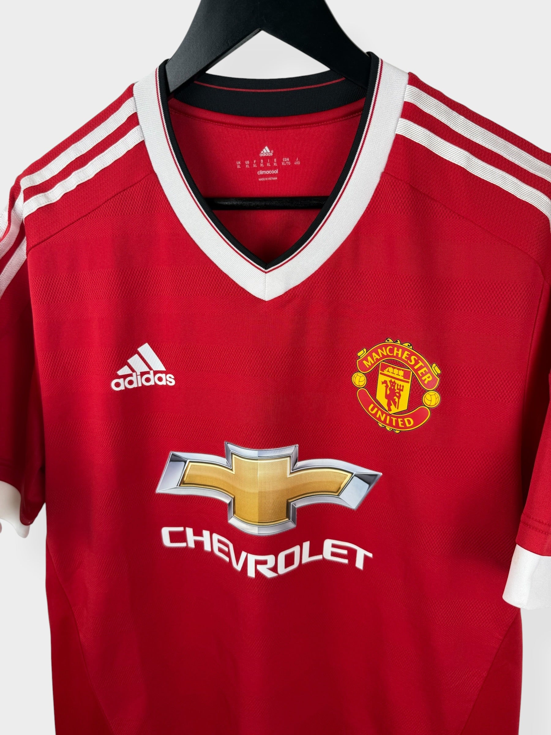 2015-16 MANCHESTER UNITED THUISSHIRT PLAYER ISSUE ROONEY #10 XL