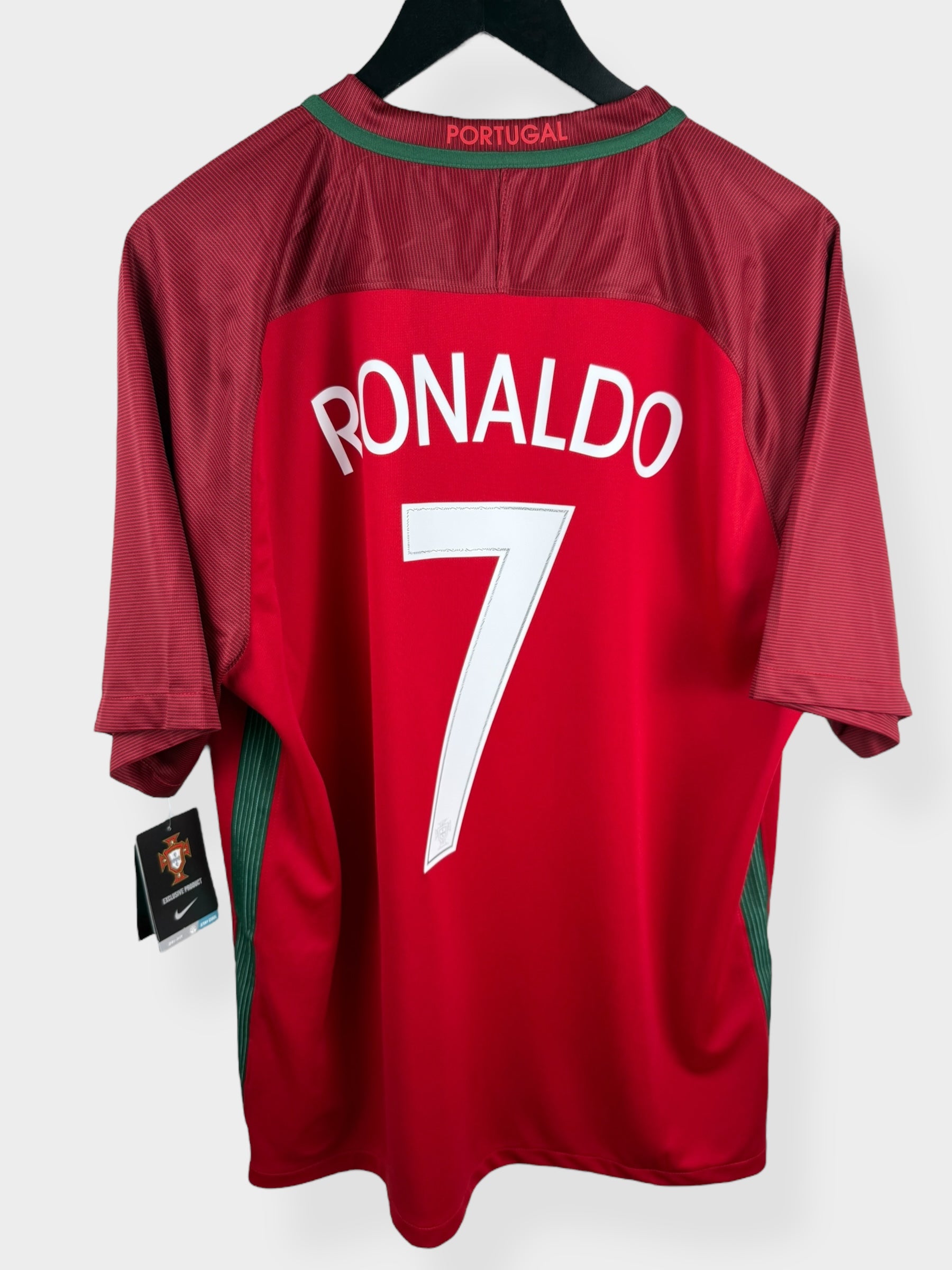 2016-17 PORTUGAL HOME SHIRT RONALDO #7 XL