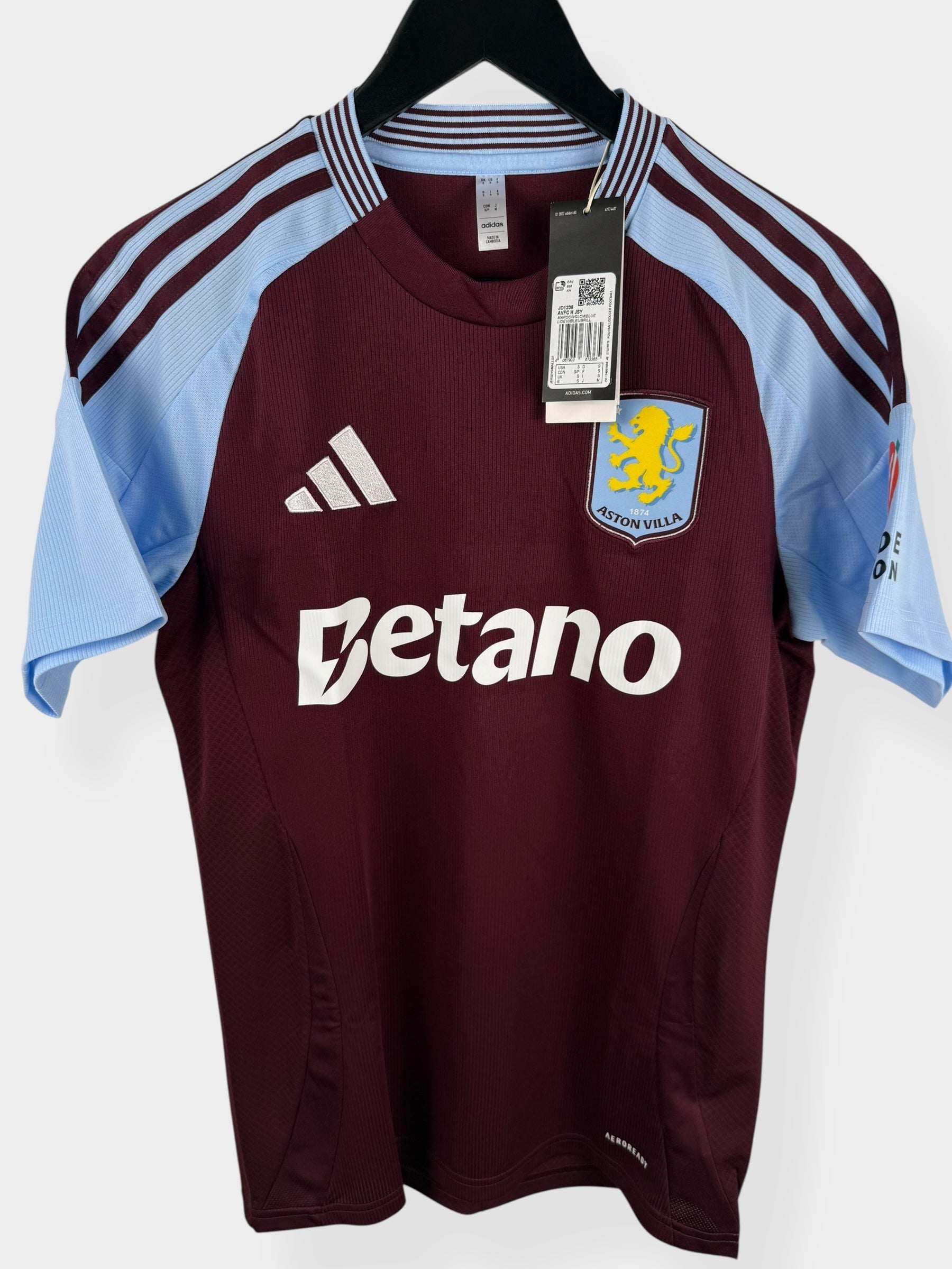 2024-25 ASTON VILLA HOME SHIRT WATKINS #11 S - JD1235